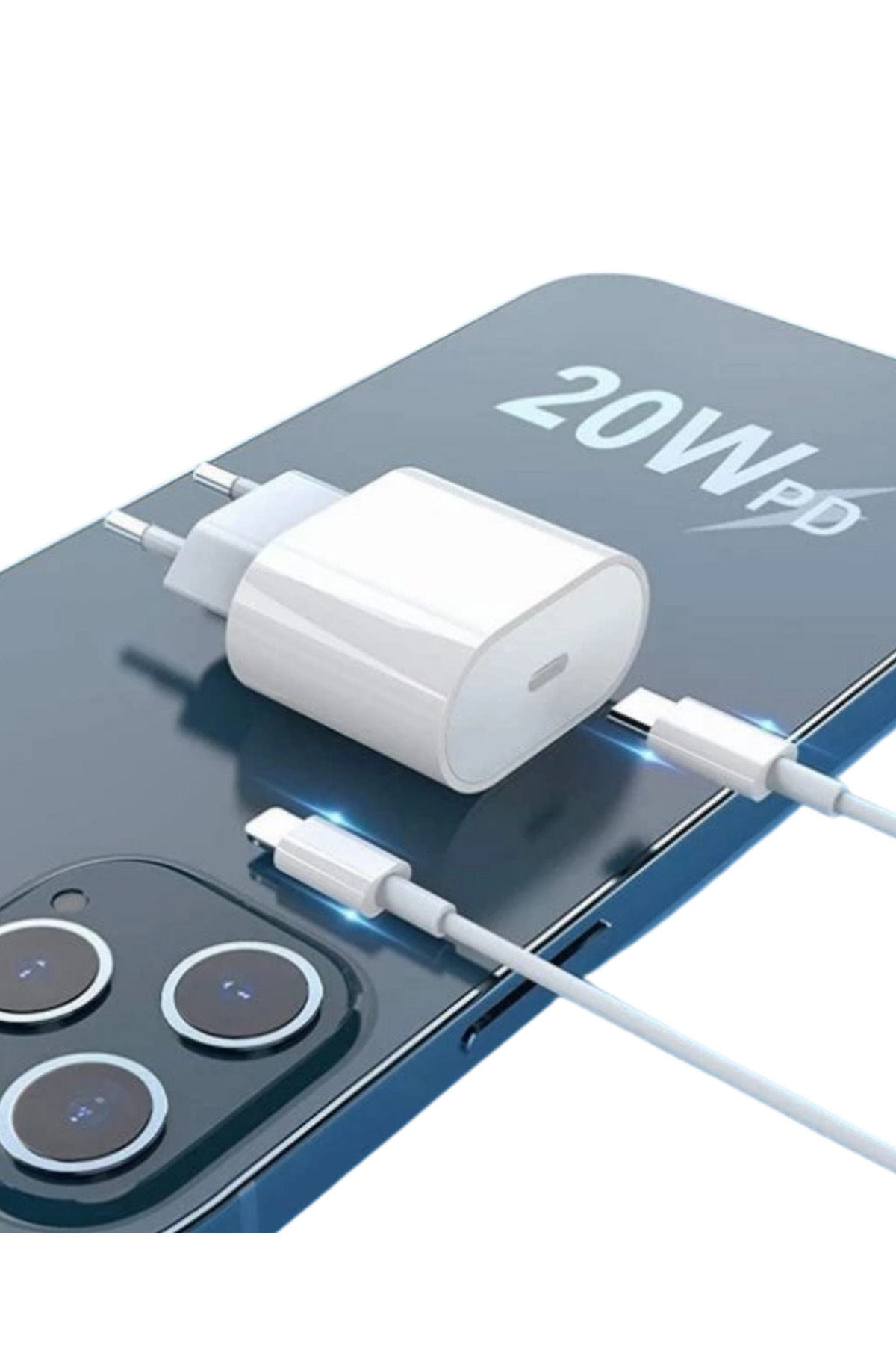 35W Güçlü USB-C Şarj Aleti Type-C Kablo Dahil - Lisinya 35W Güçlü USB-C Şarj Aleti Type-C Kablo Dahil - Lisinya