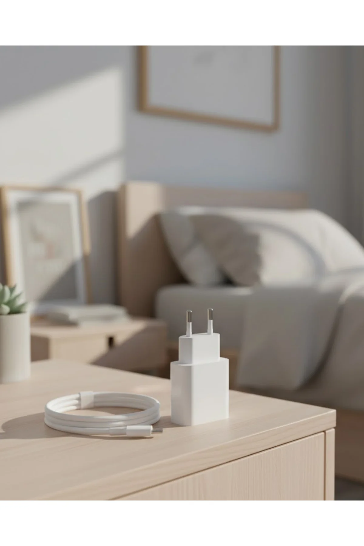 35W USB-C Hızlı Şarj Adaptörü Type-C to C Kablo Seti