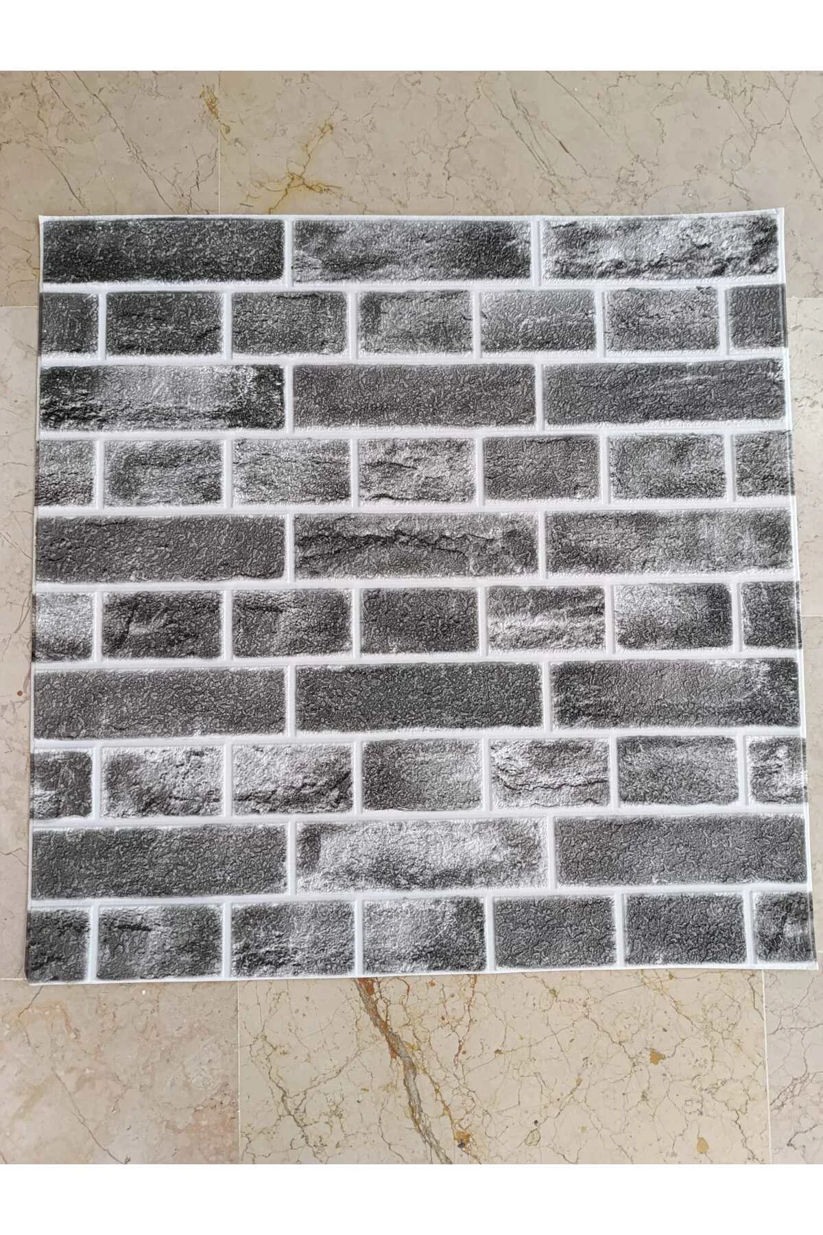 35x70 Cm Kendinden Yapışkanlı Esnek Köpük Duvar Kağıdı Paneli 3d 