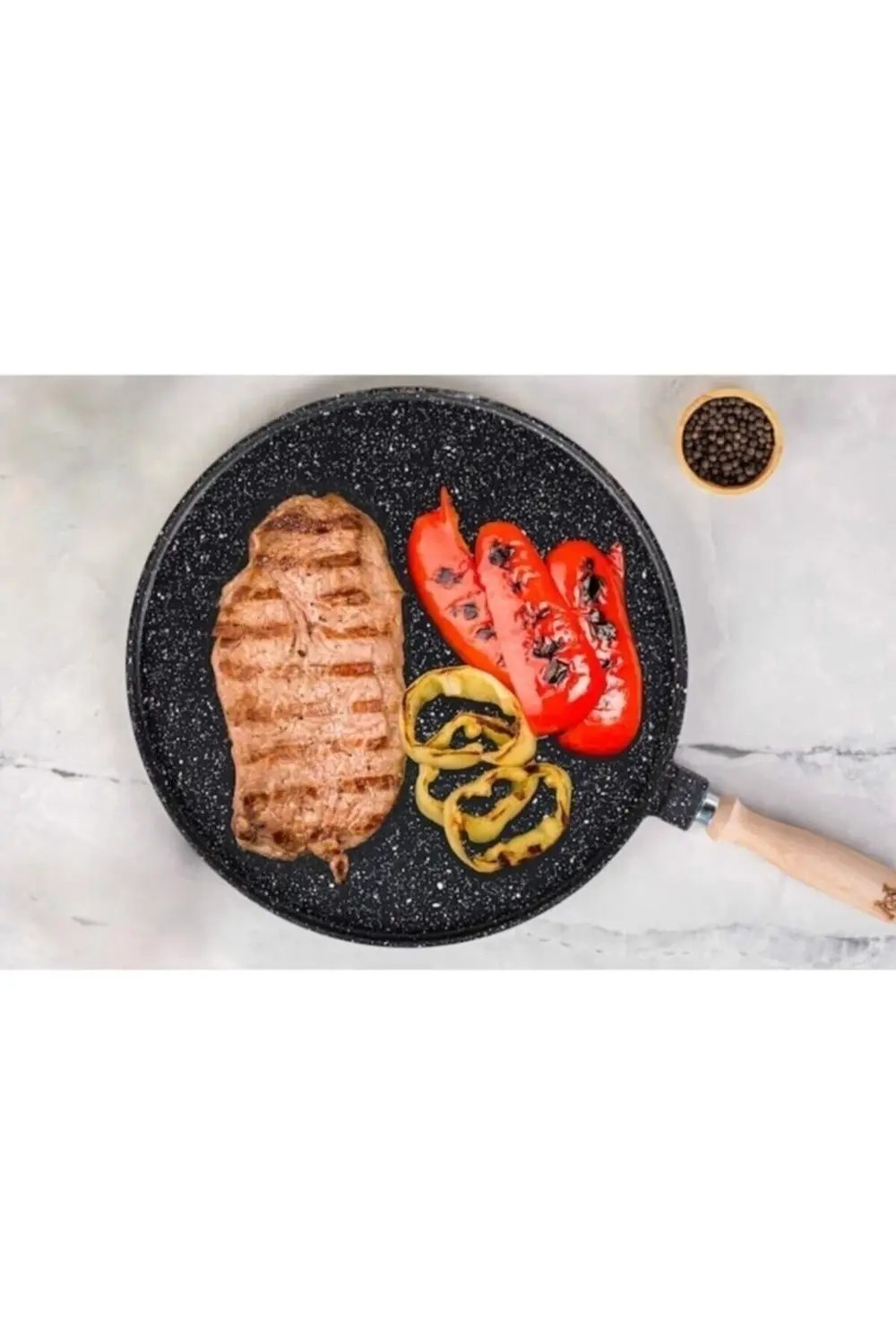 36 Cm Döküm Bazlama Gözleme Tavası