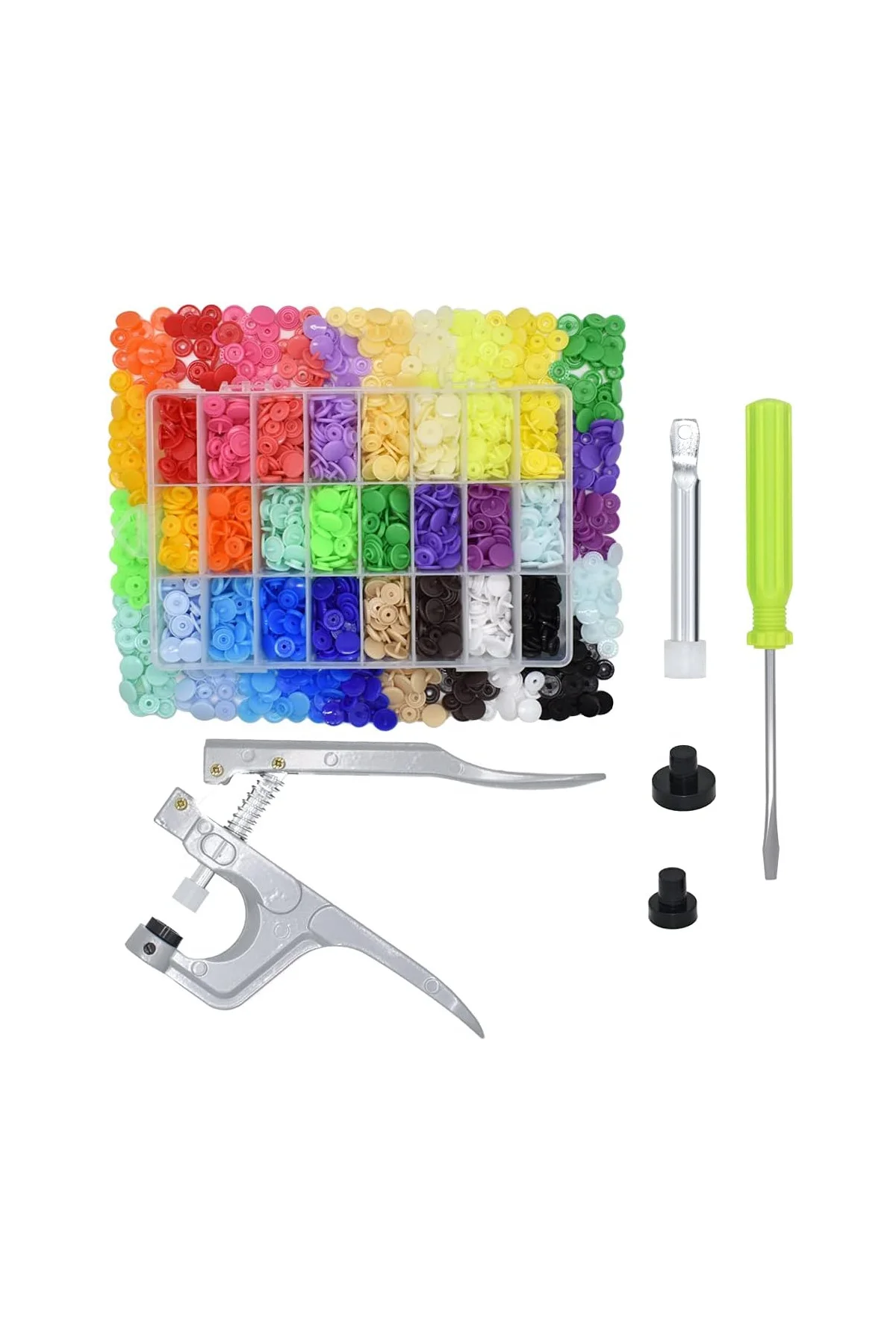 360 adet PLASTİK ÇITÇIT ve EL PENSE SETİ