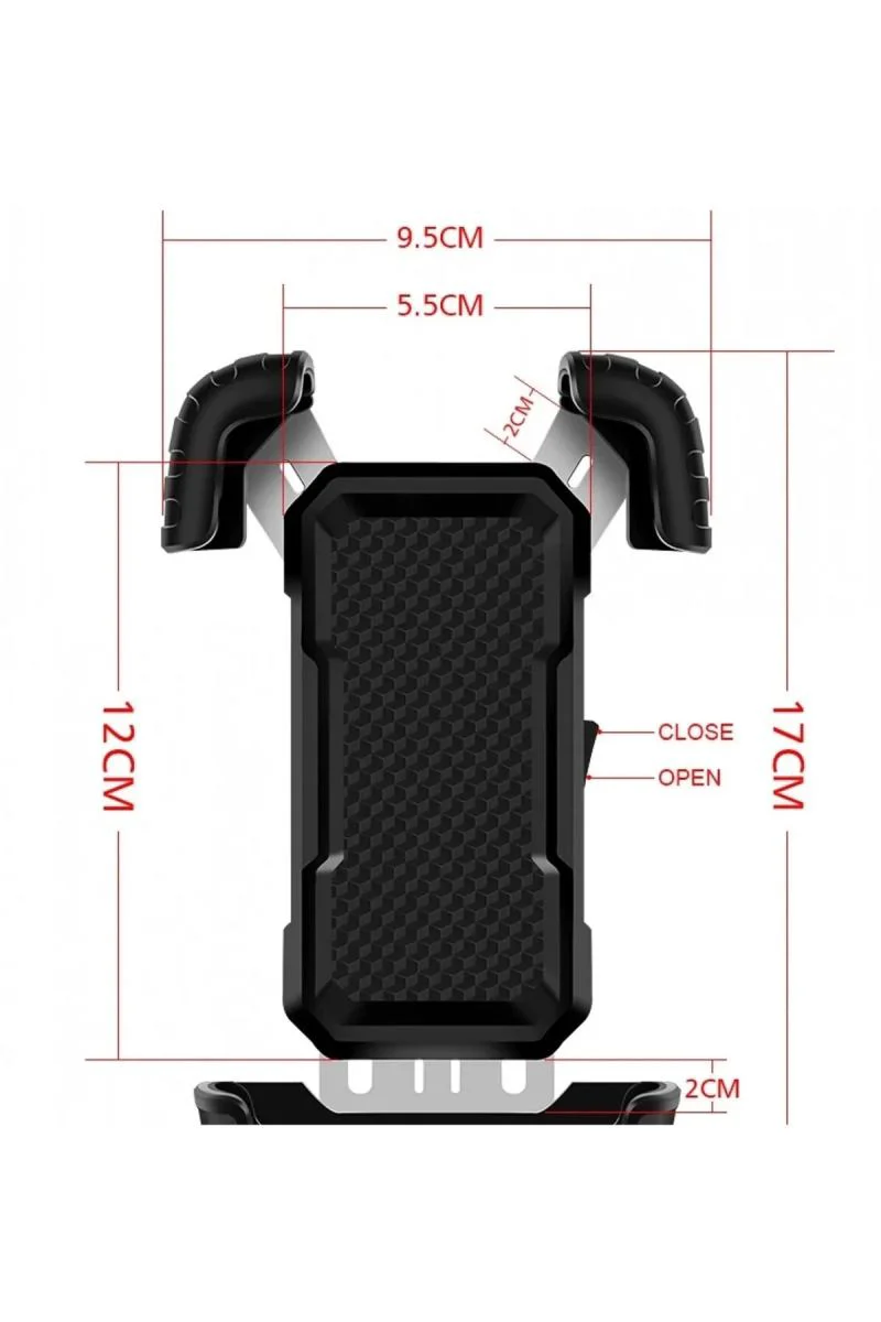360° Ayarlanabilen Gidon Telefon Tutucu – Bisiklet ve Motosiklet İçin ABS 4-7.8 İnç Uyumlu Fiyatı, Yorumları ve Özellikleri