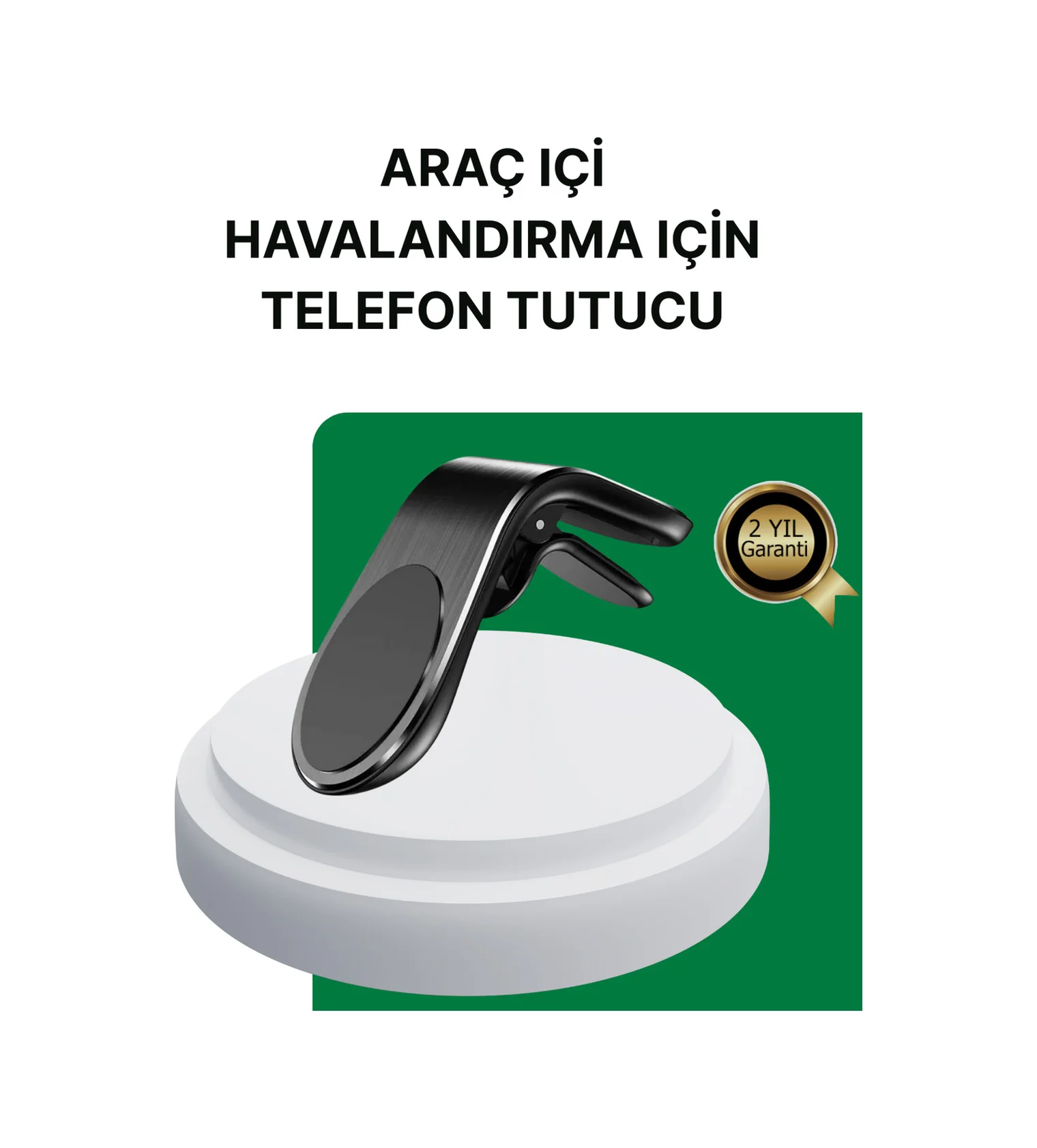 360 Ayarlanabilir Araç Telefon Tutucu Tüm Telefonlarla Uyumlu