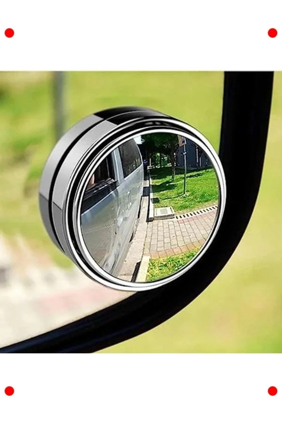 360° Ayarlanabilir Çerçeveli Kör Nokta Aynası (2 Adet)