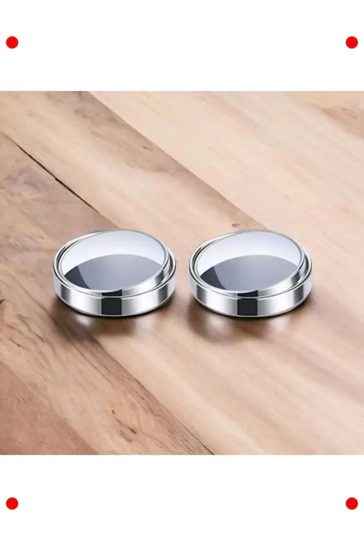 360° Ayarlanabilir Çerçeveli Kör Nokta Aynası (2 Adet)