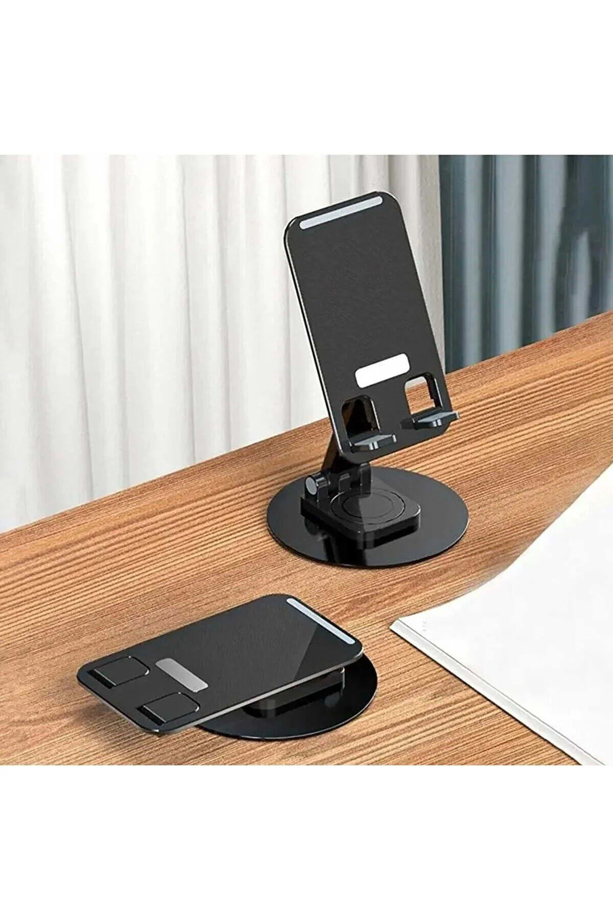 360° Ayarlanabilir Katlanır Taşınır Masaüstü Telefon Tutucu Samsu