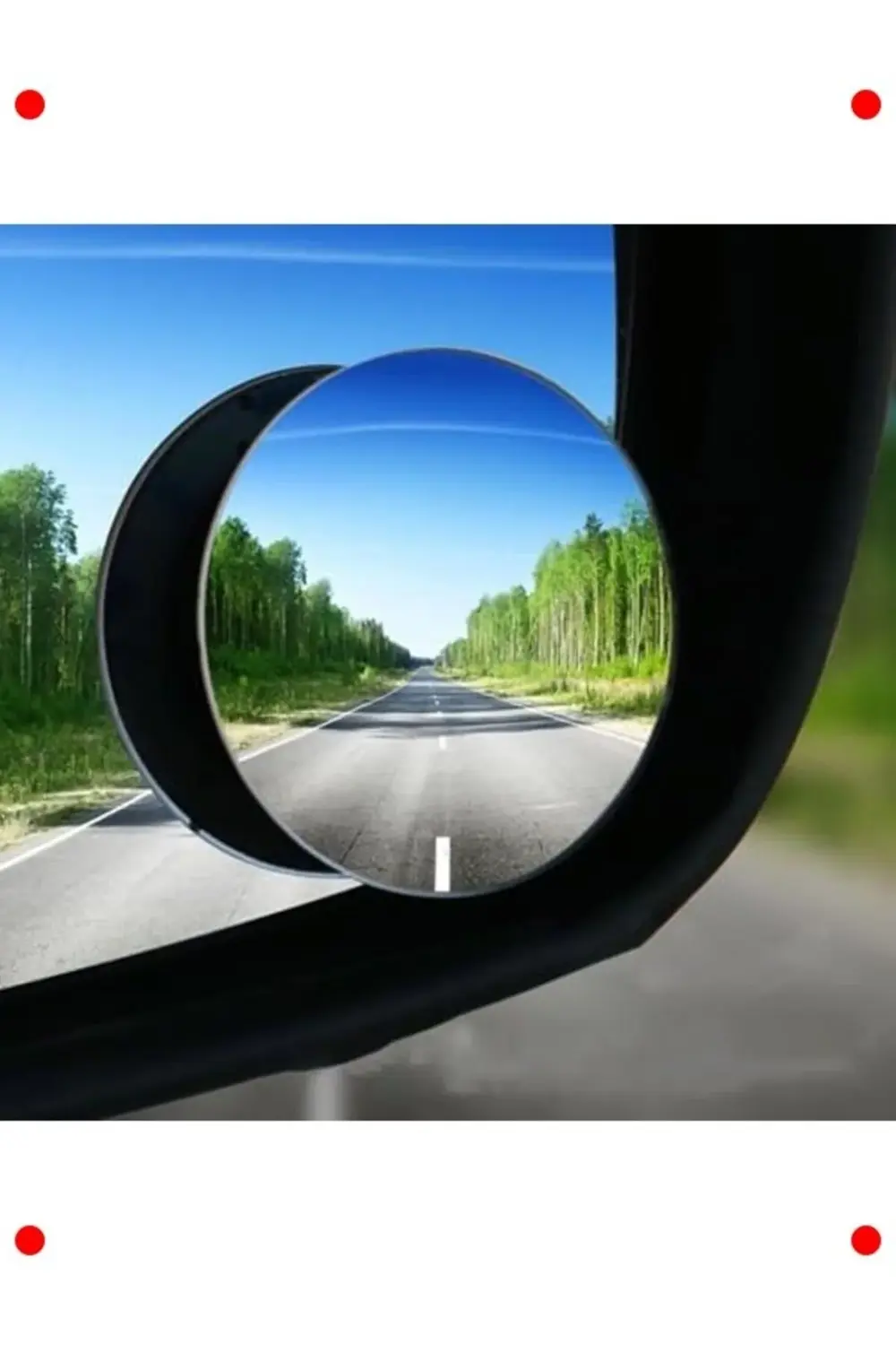 360° Ayarlanabilir Kör Nokta Aynası Çerçevesiz