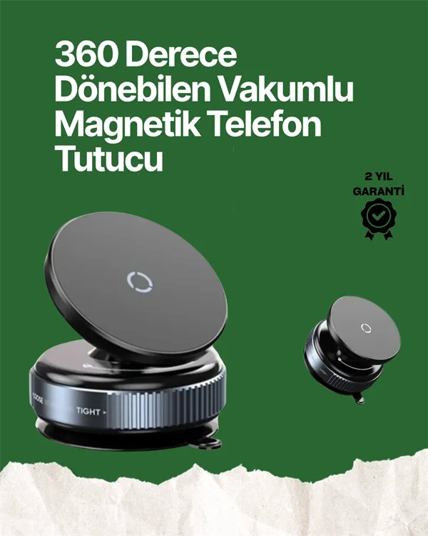 360° Ayarlanabilir Manyetik Araç Telefon Tutucu – Kompakt ve Pratik Tasarım Fiyatı, Yorumları ve Özellikleri