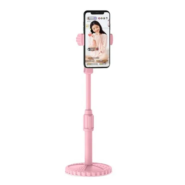 360° Ayarlanabilir Masaüstü Telefon Standı - Görüntülü Konuşma & Video Çekim Tutucu