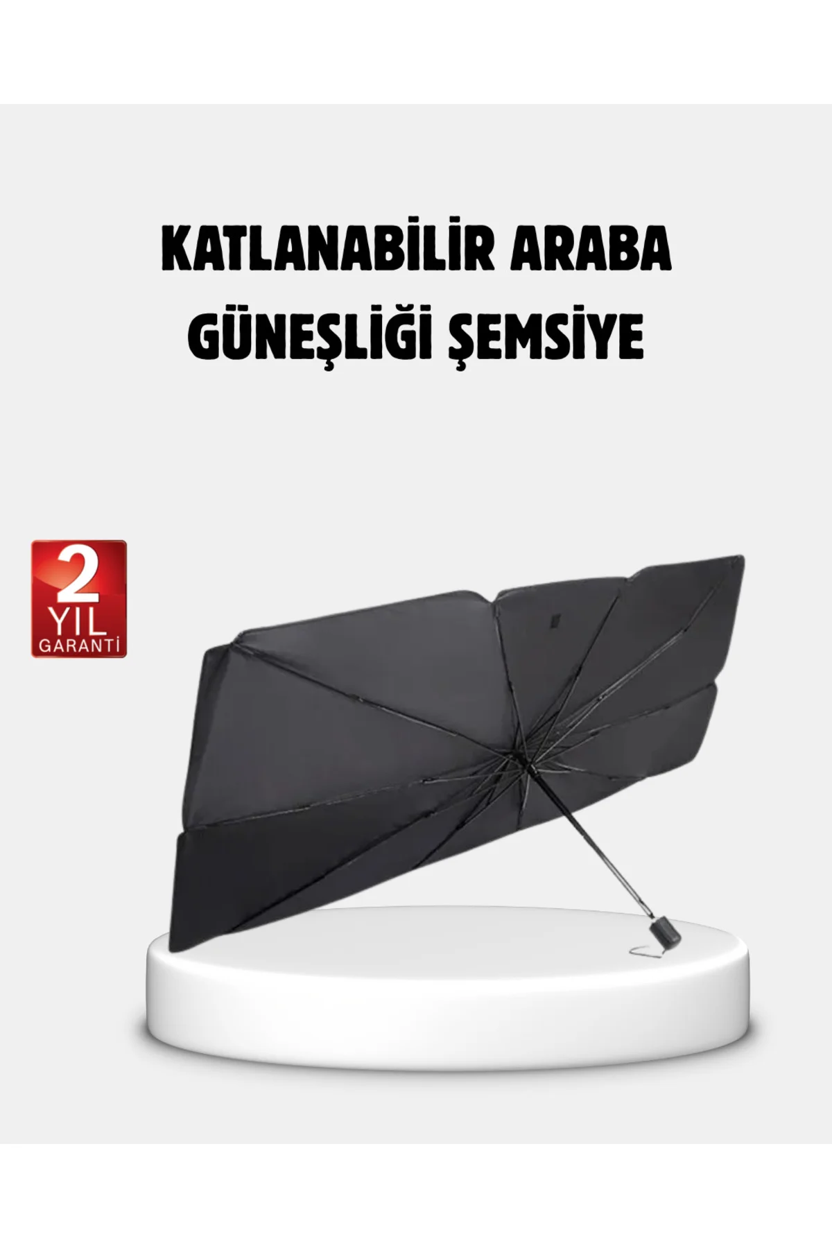 360° Ayarlanabilir Ön Cam Güneşliği – Pratik Kullanım ve Dayanıkl