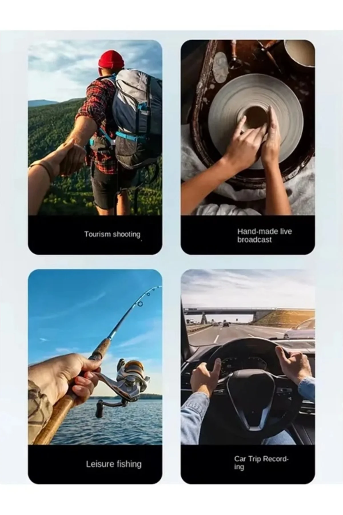 360 Derece Ayarlanabilir Boyun Askılı Manyetik Telefon Tutucu - L 360 Derece Ayarlanabilir Boyun Askılı Manyetik Telefon Tutucu - L
