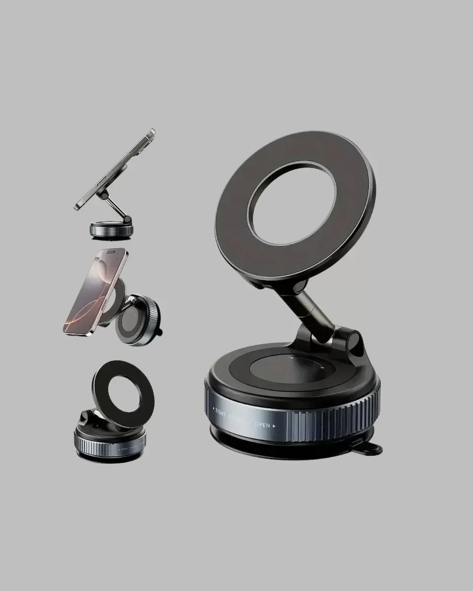 360 Derece Ayarlanabilir Manyetik Araç Telefon Standı Yeni Nesil