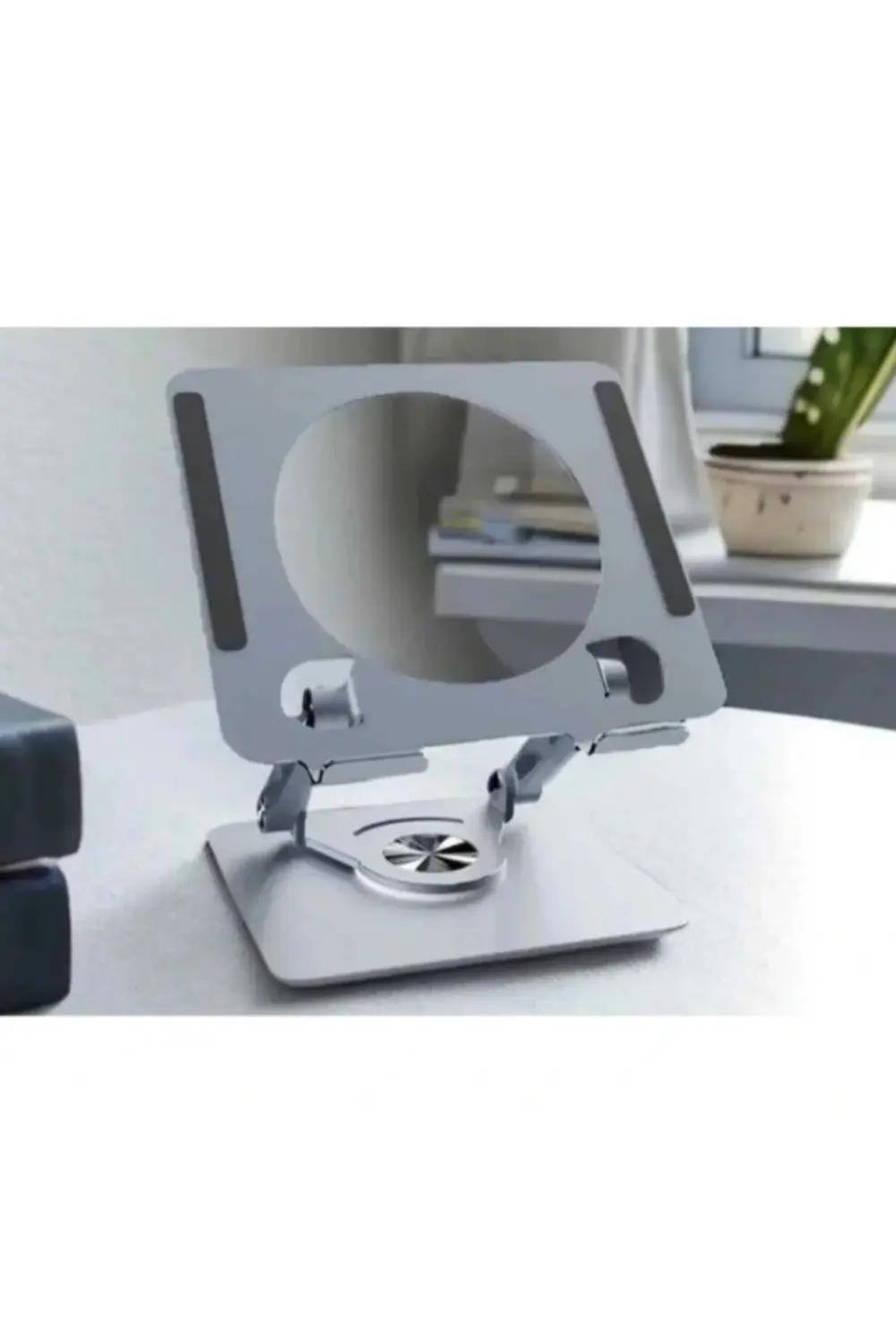 360 Derece Dönebilen Yükseltilmiş Masaüstü Ayarlanabilir Metal Ta