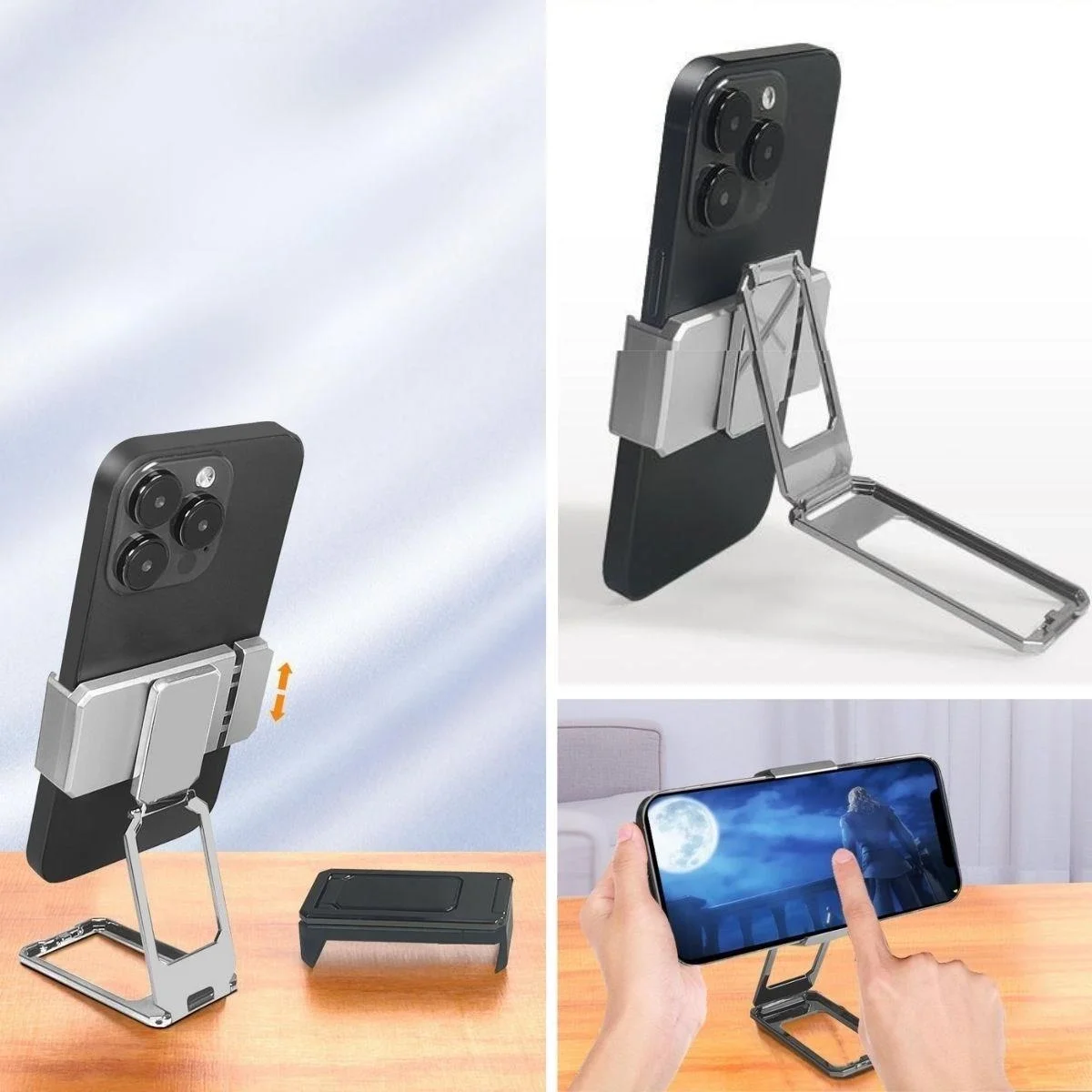 360 Derece Dönen Tüm Telefon Tipleri İle Uyumlu Metal Telefon Standı Braket Bx40 Fiyatı, Yorumları ve Özellikleri