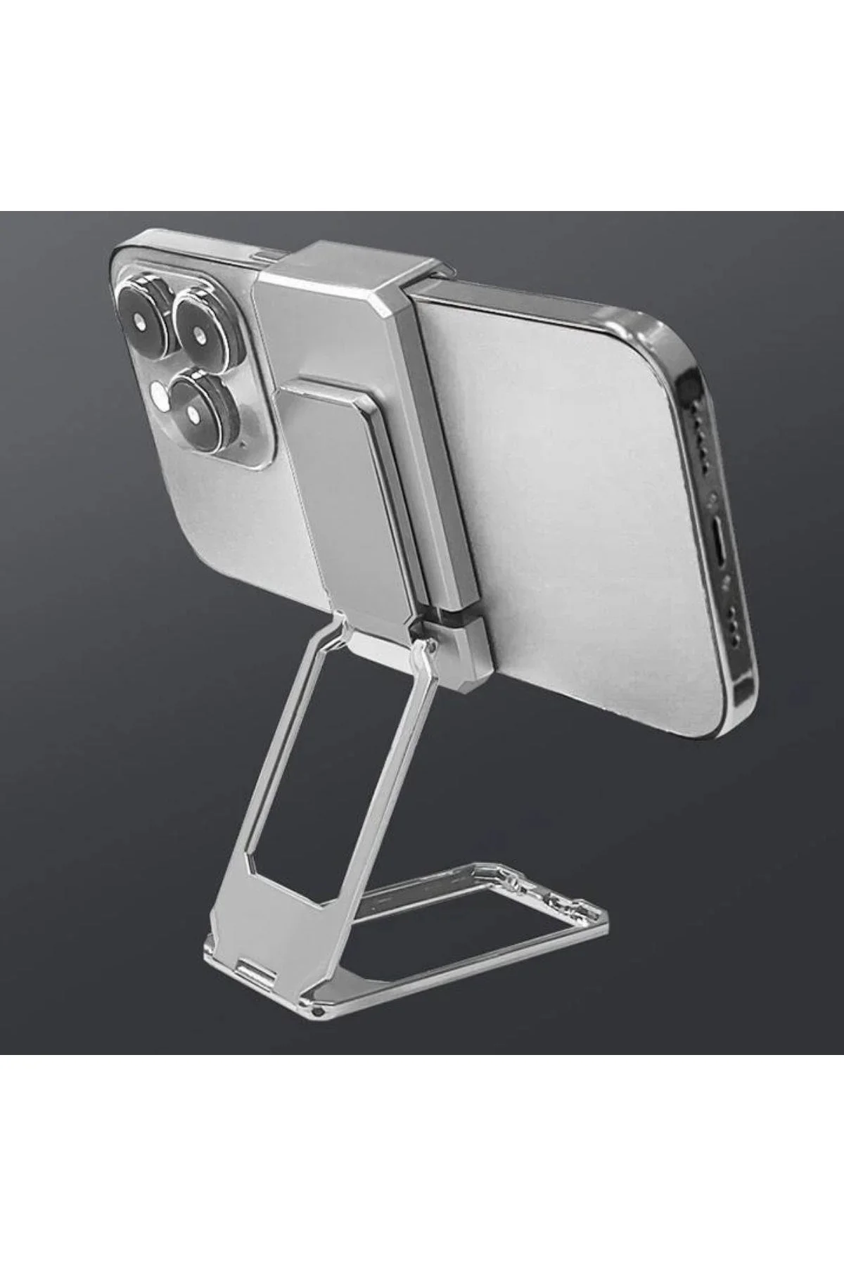 360 derece Dönen Tüm Telefon Tipleri İle Uyumlu Metal Telefon Standı Braket 360 derece Dönen Tüm Telefon Tipleri İle Uyumlu Metal Telefon Standı Braket