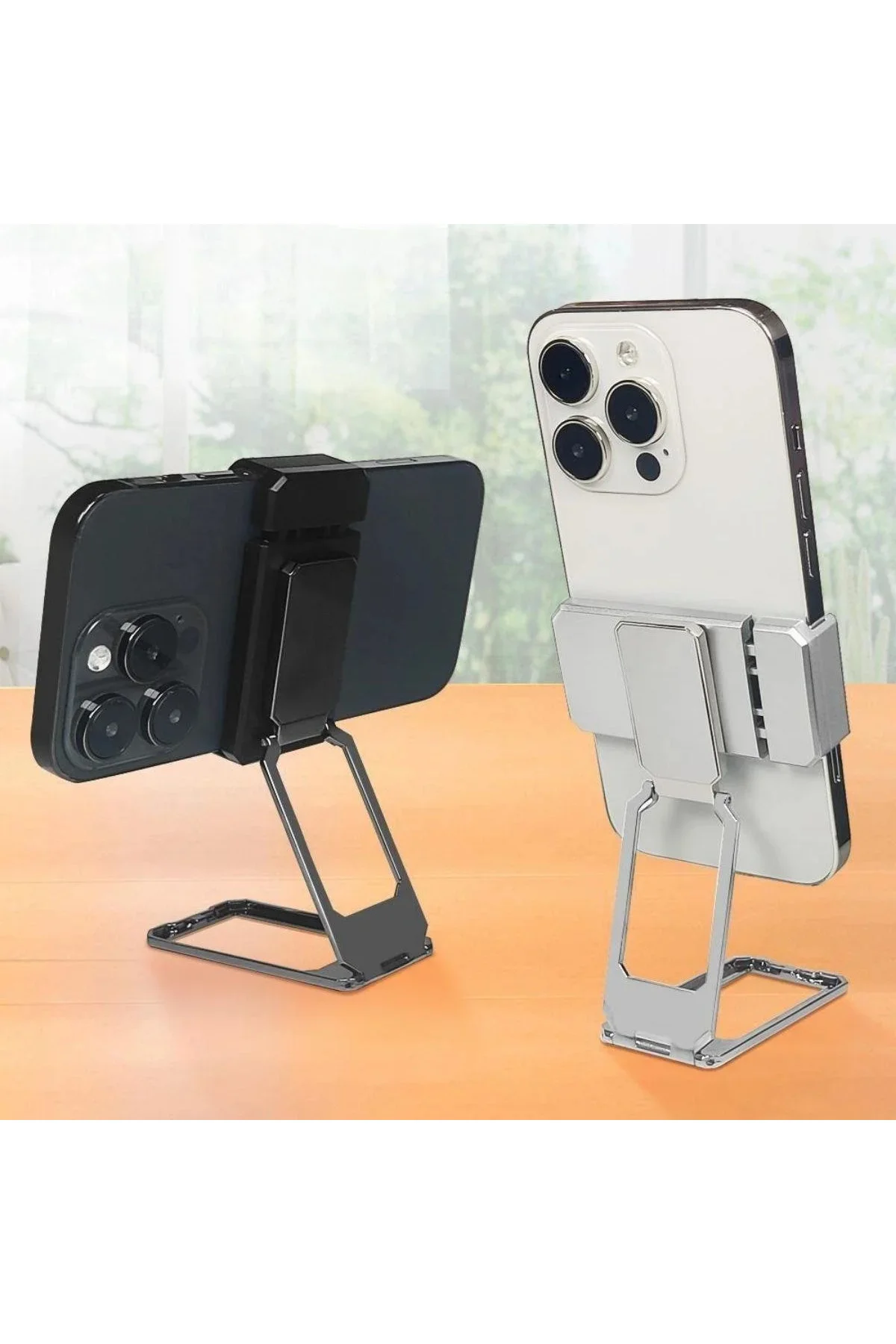360 derece Dönen Tüm Telefon Tipleri İle Uyumlu Metal Telefon Standı Braket 360 derece Dönen Tüm Telefon Tipleri İle Uyumlu Metal Telefon Standı Braket