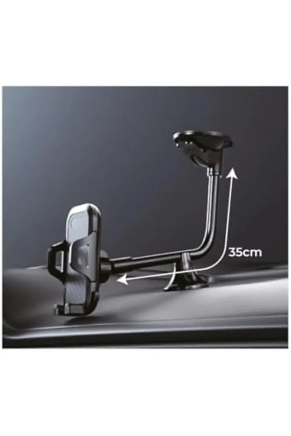 360° Dönebilen Ayarlanabilir Araç İçi Telefon Tutucu HLD-110 1169