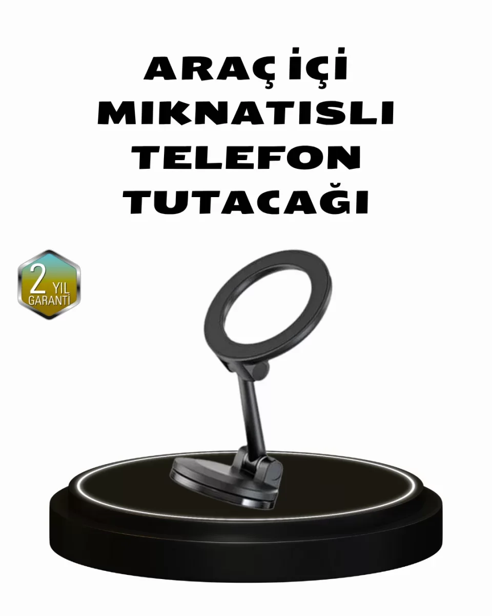 360° Dönebilen Katlanır Manyetik Araç Telefon Tutucu – MagSafe Uyumlu, Kompakt ve Şık Tasarım - Lisinya 360° Dönebilen Katlanır Manyetik Araç Telefon Tutucu – MagSafe Uyumlu, Kompakt ve Şık Tasarım - Lisinya