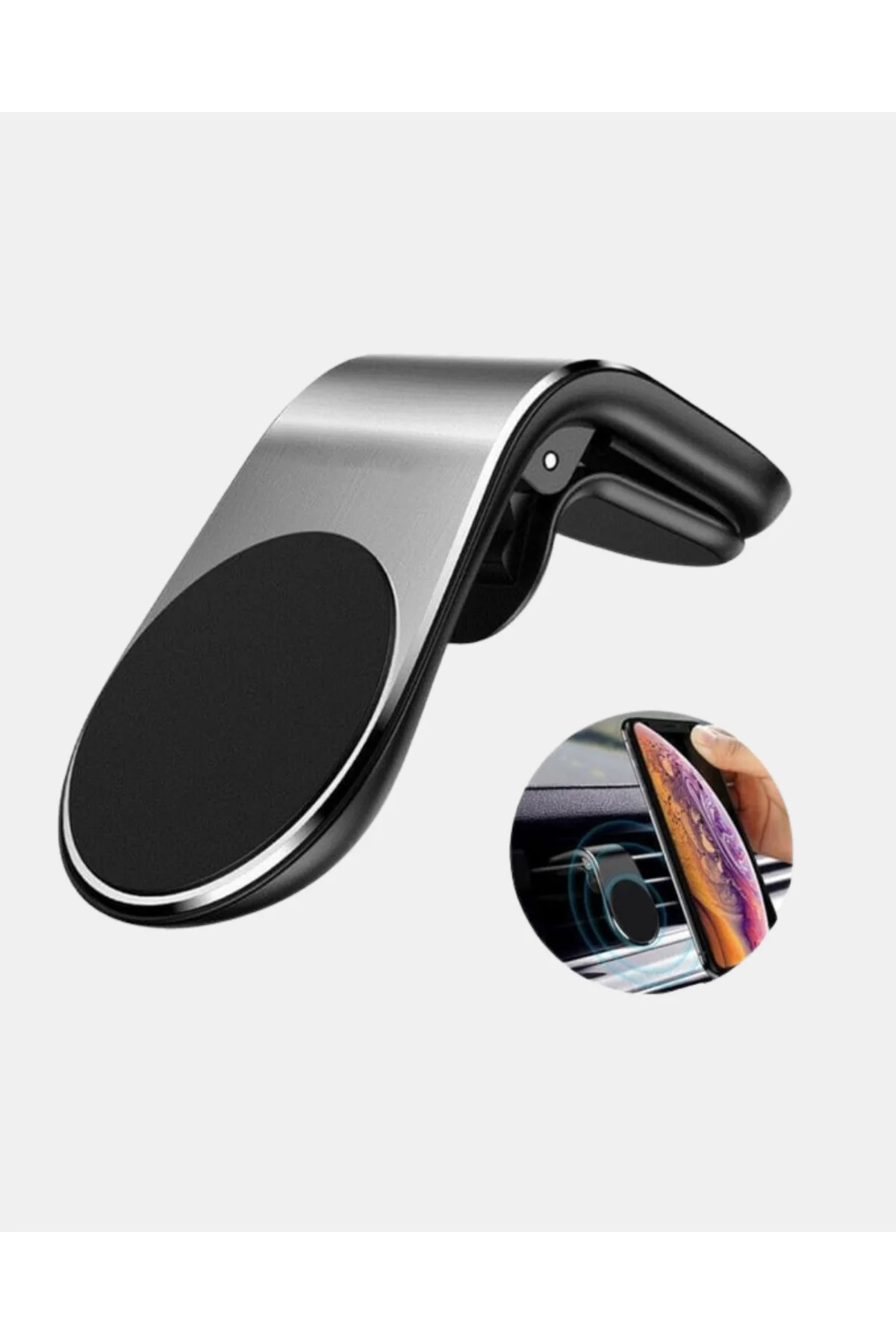 360° Dönebilen Manyetik Araç Telefon Tutucu Sarsıntısız Ve Şık Tasarımlı