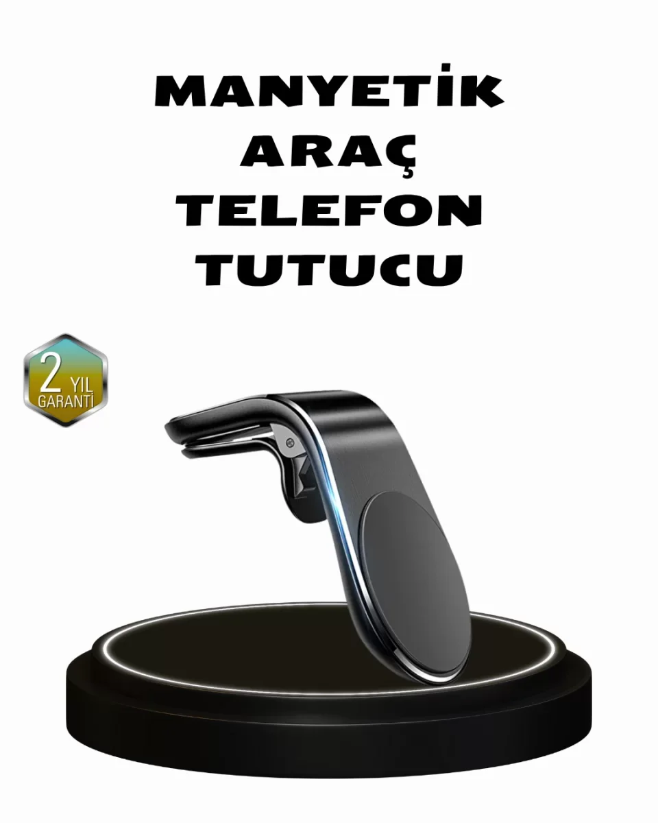 360° Dönebilen Manyetik Araç Telefon Tutucu Sarsıntısız ve Şık Tasarımlı - Lisinya 360° Dönebilen Manyetik Araç Telefon Tutucu Sarsıntısız ve Şık Tasarımlı - Lisinya