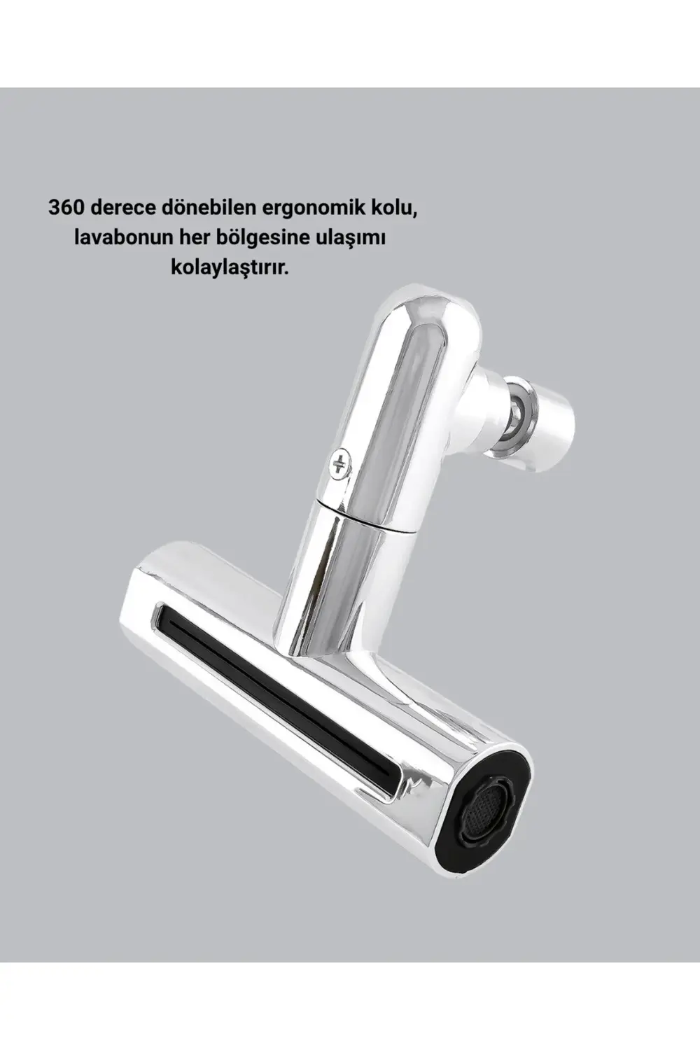 360° Dönebilen Musluk Başlığı 4 Fonksiyonlu Su Tasarruflu ve Daya