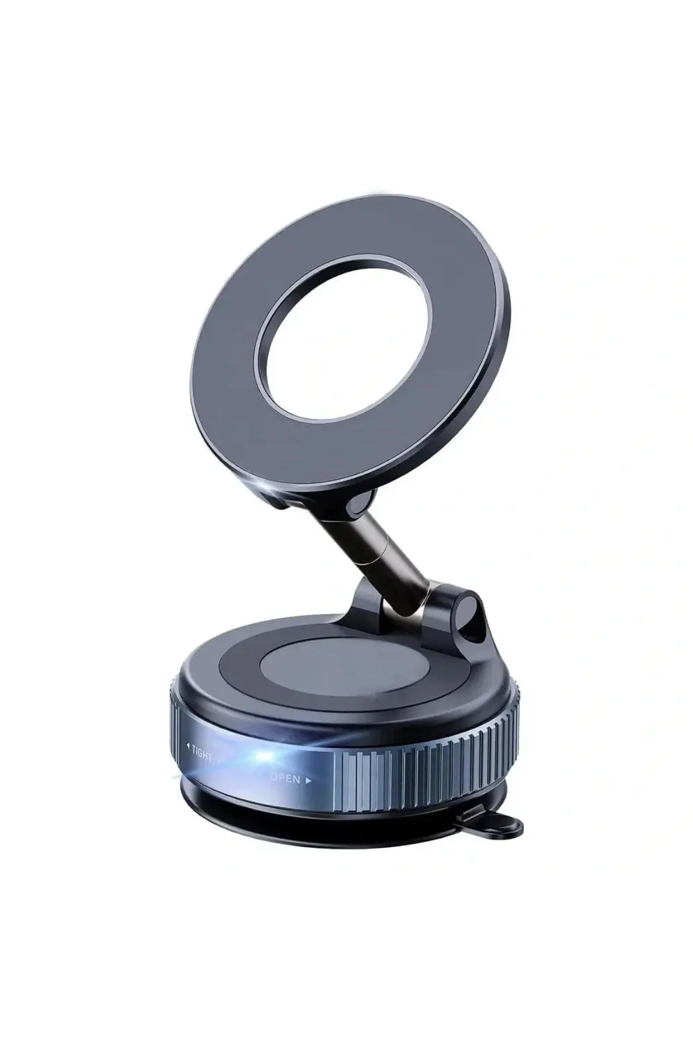 360° Döner Başlıklı Vakumlu Emişli Manyetik Telefon Tutucu – Güçl
