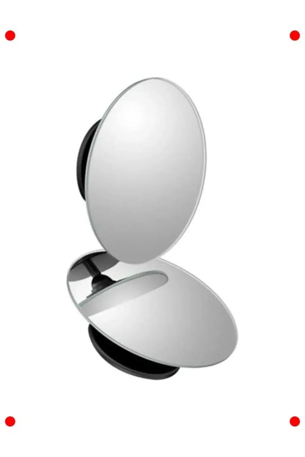 360° Döner Çerçevesiz Ultra İnce Kör Nokta Aynası (2 Adet)