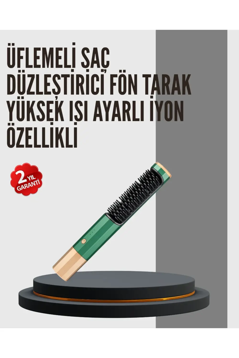 360° Döner Kablolu Kompakt Saç Şekillendirme Seti