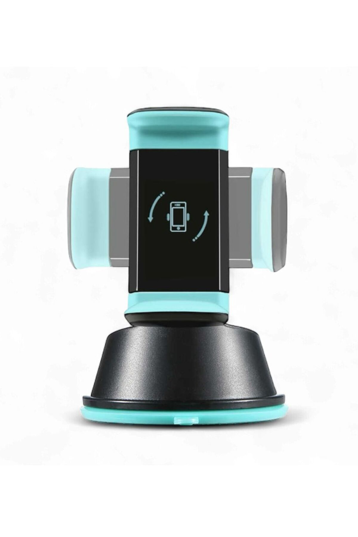 360° Döner Vantuzlu Araç İçi Telefon Tutucu | Ayarlanabilir ve Sa