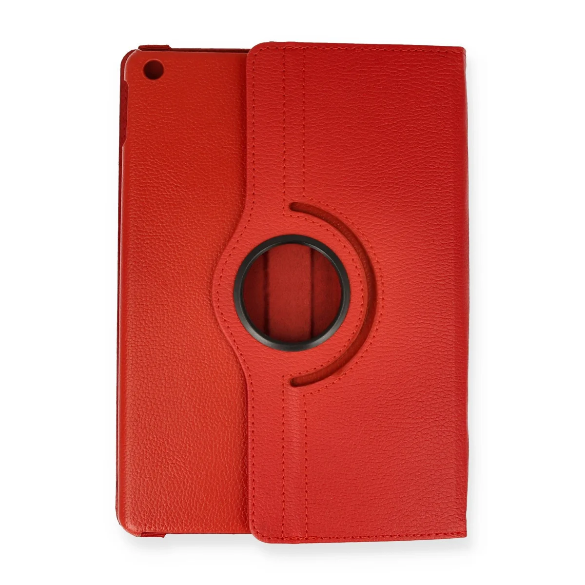360 Dönüşlü Deri Kılıf - iPad Pro 11 (2024) Kırmızı Tablet Kılıfı