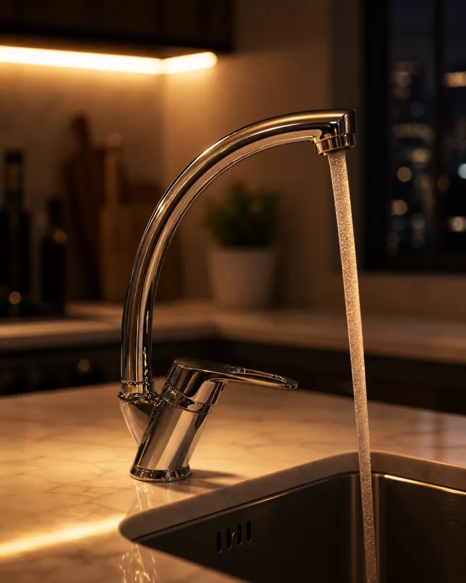 360 Dönüşlü Ergonomik Tek Kol Musluk - Kolay Montajlı ve Pratik Lavabo Sistemi
