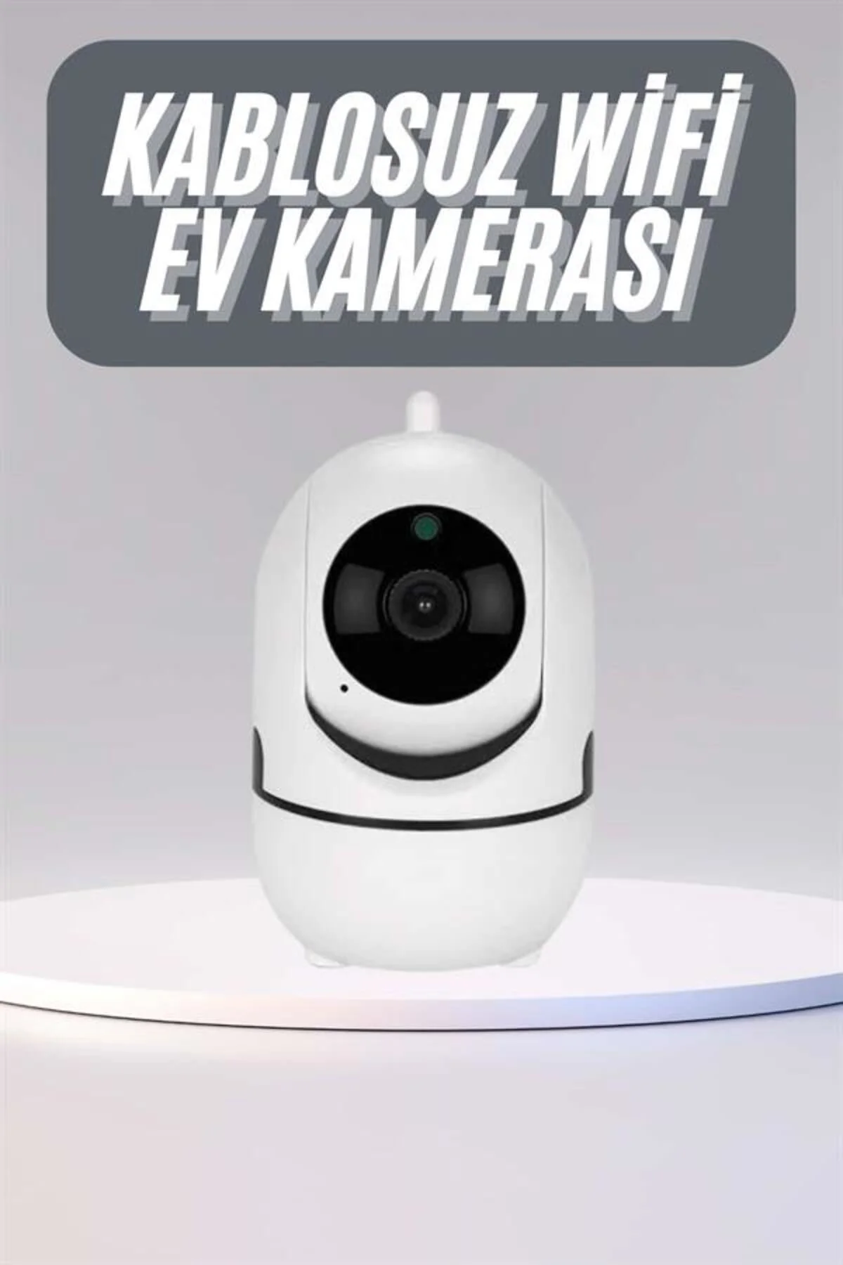 360° Full Hd Akıllı Kamera Hareket Sensörlü Wifi Kamera Çocuk Güv