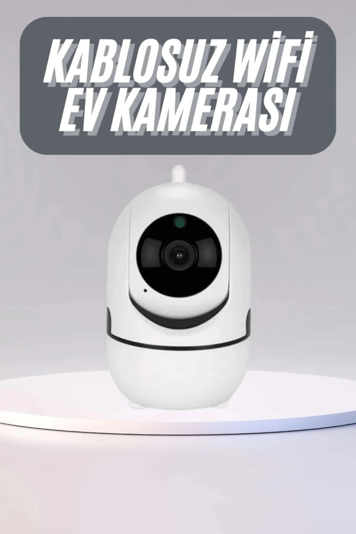 360° Full Hd Akıllı Kamera Hareket Sensörlü Wifi Kamera Çocuk Güv