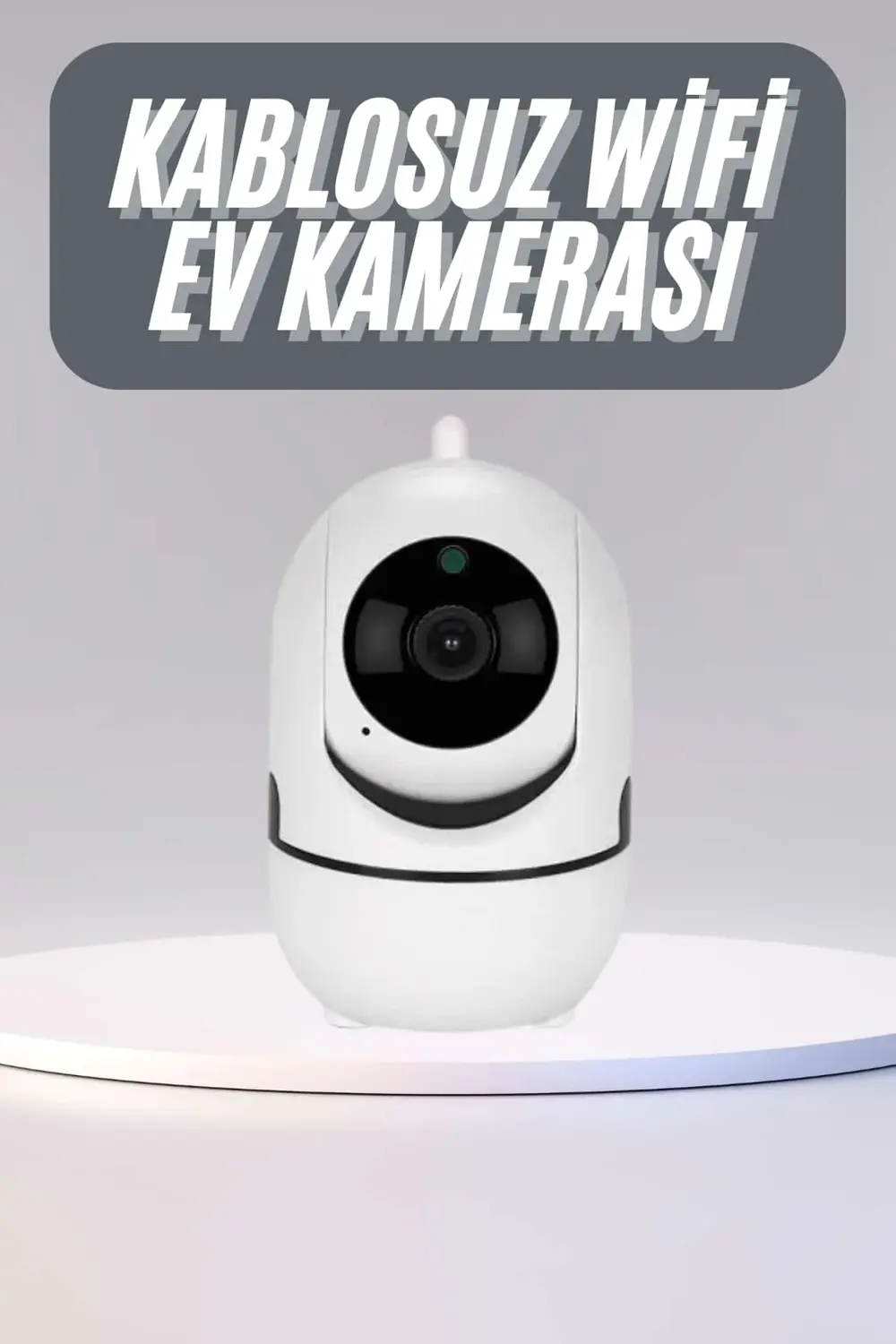 360° Full HD Akıllı Kamera Hareket Sensörlü Wifi Kamera Çocuk Güv