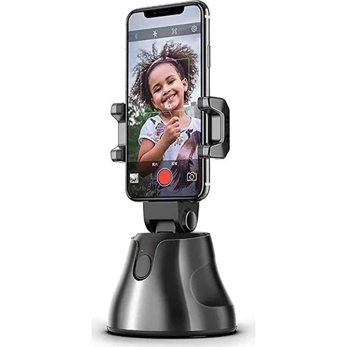 360° Hareket Algılayıcı Sensörlü Akıllı Çekim Selfie Video Takip Tripodu 360° Hareket Algılayıcı Sensörlü Akıllı Çekim Selfie Video Takip Tripodu