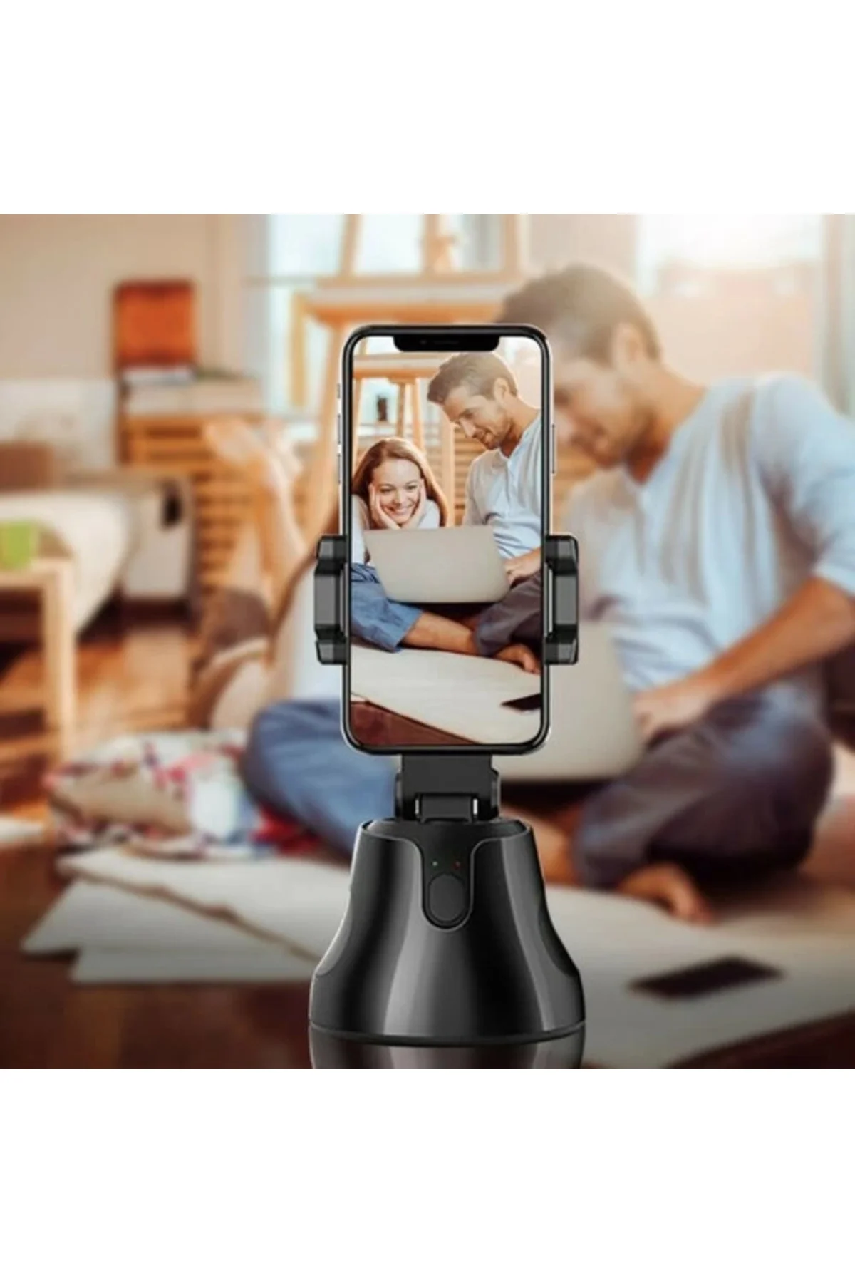 360° Hareket Algılayıcı Sensörlü Akıllı Çekim Selfie Video Takip 360° Hareket Algılayıcı Sensörlü Akıllı Çekim Selfie Video Takip