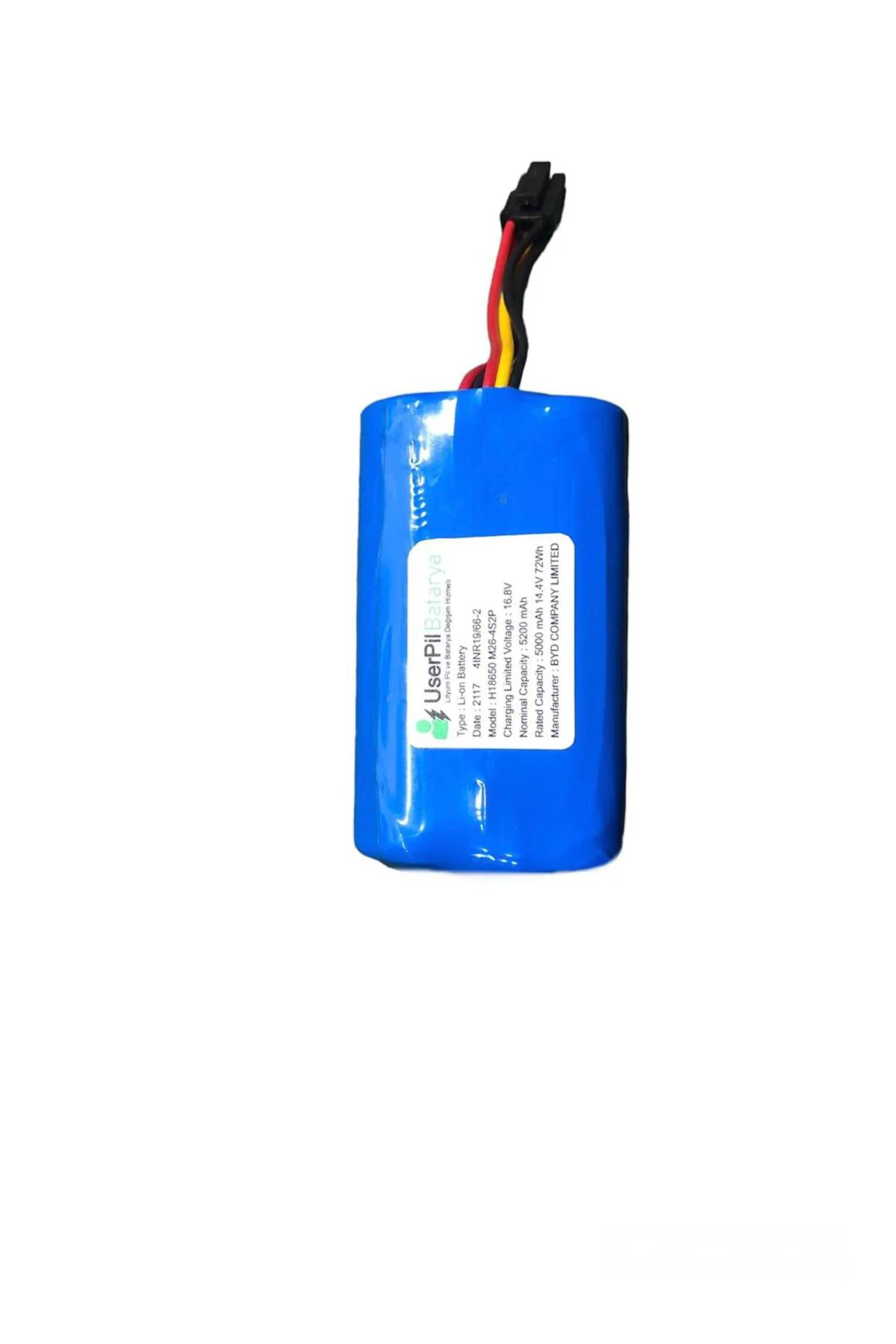 360 S10 Robot Supurge-Orjinal Batarya - Pil 5000 mah