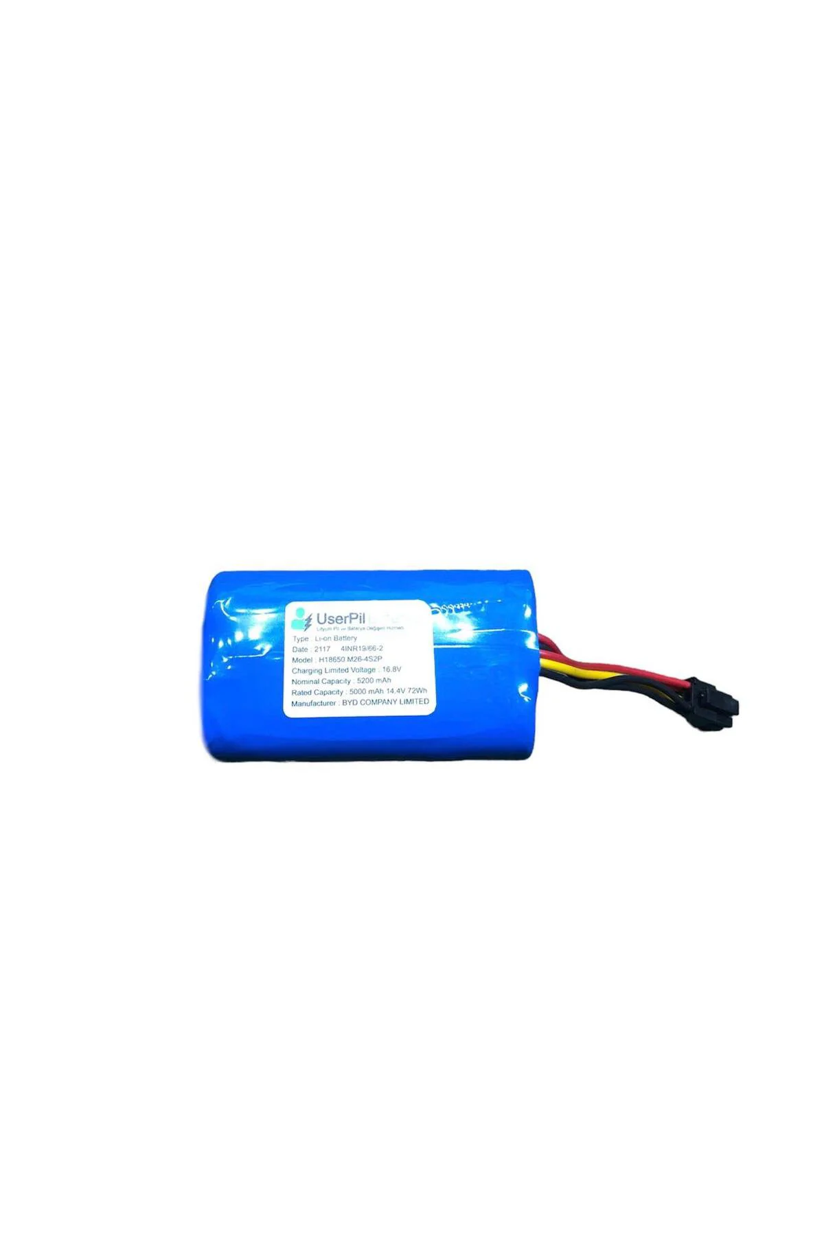 360 S10 Robot Supurge-Orjinal Batarya - Pil 5200 mah