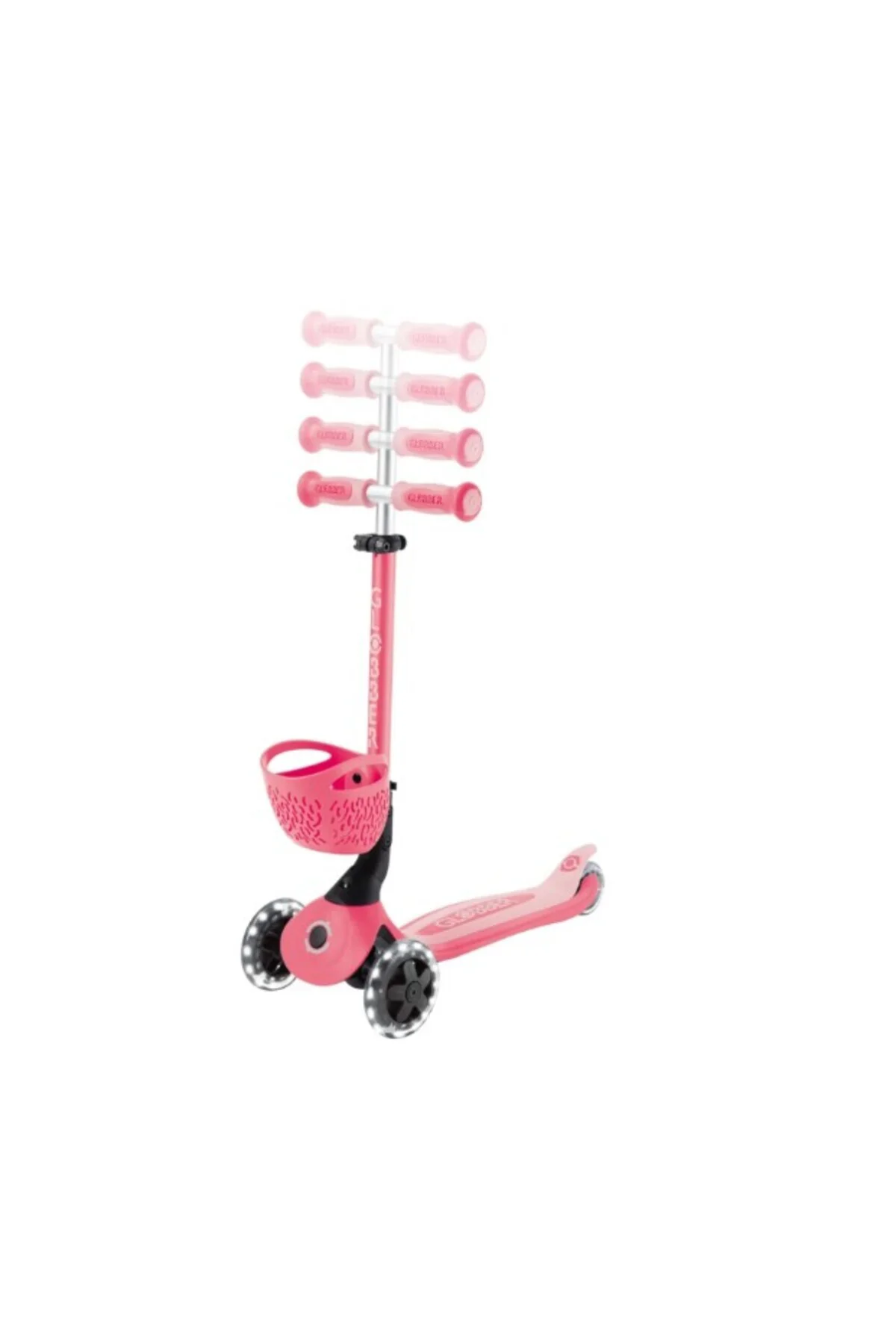 360 Scooter (Işıklı) Koyu Pastel Pembe