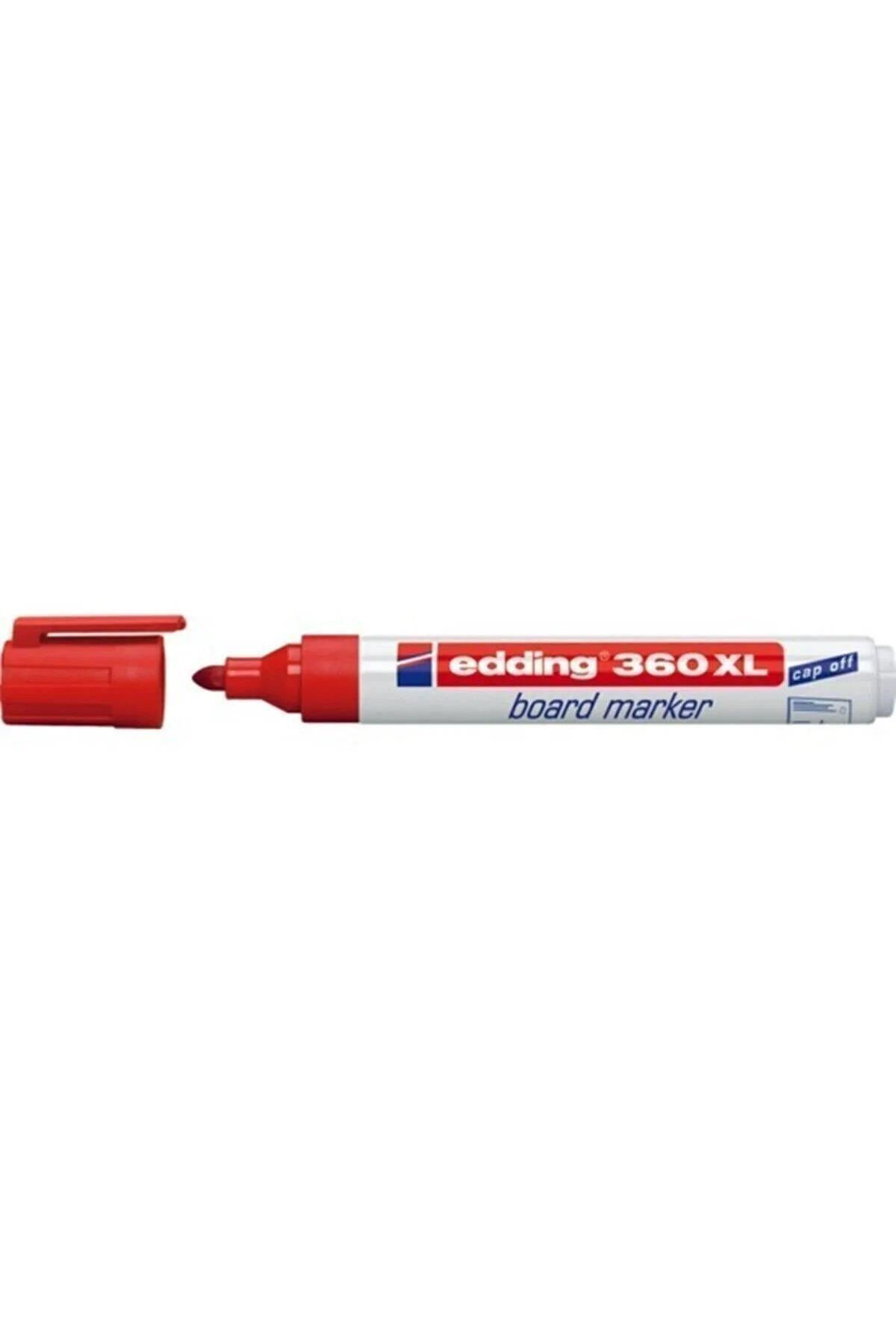 Edding 360 Xl Tahta Kalemi Siyah Mavi Kirmizi 3'Lü Paket