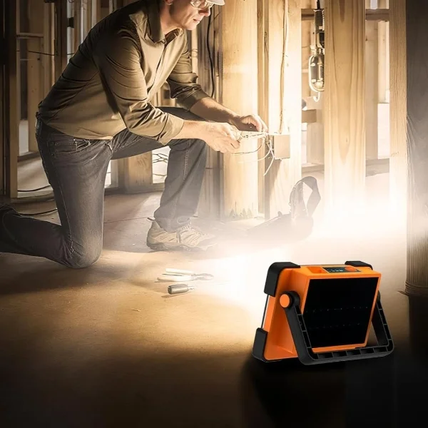 3600mAh Pil 4 Seviyeli Şarjlı Standlı LED