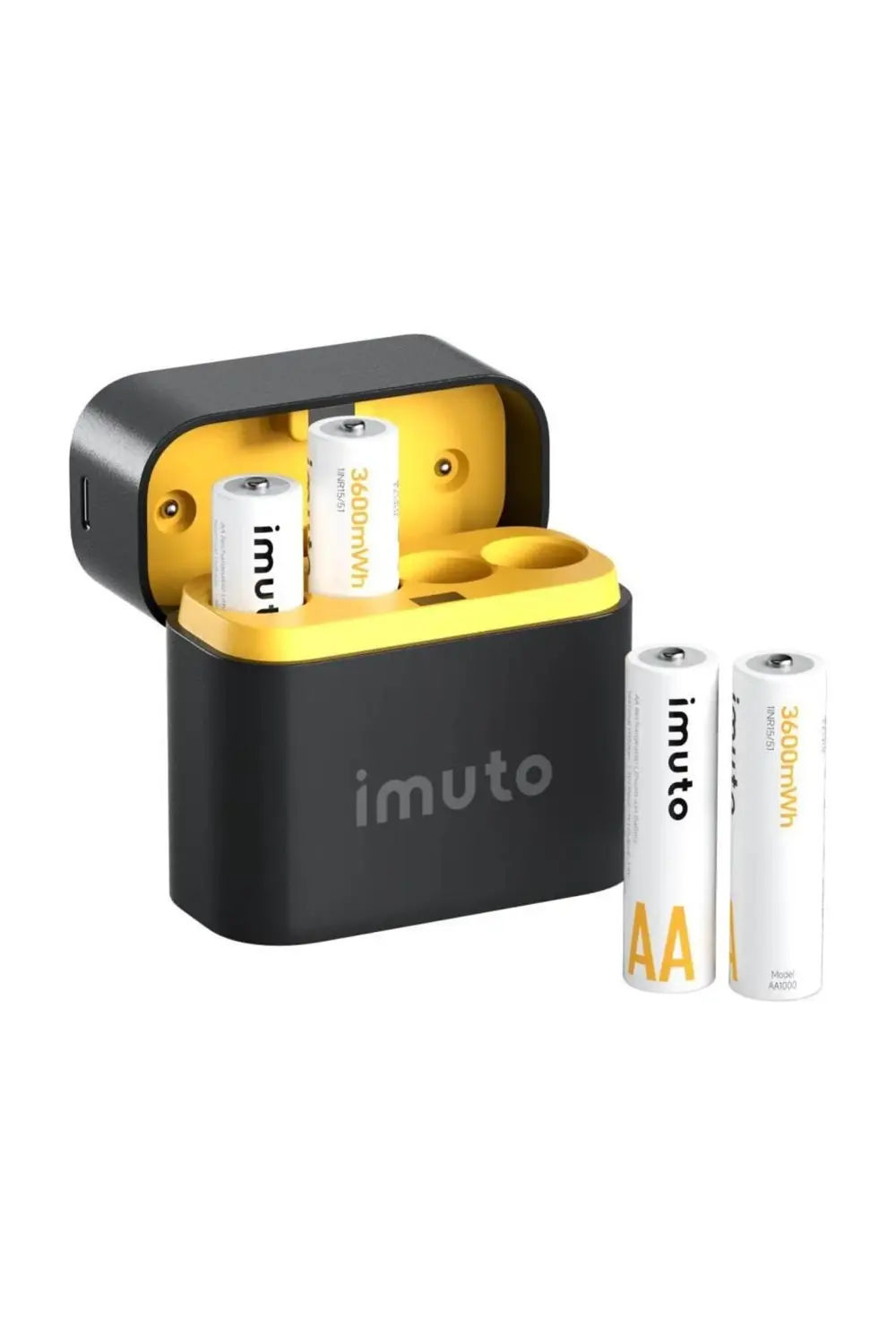 3600mWh AA Şarj Edilebilir Lityum Pil Seti (4’lü) Hızlı Şarj Ciha