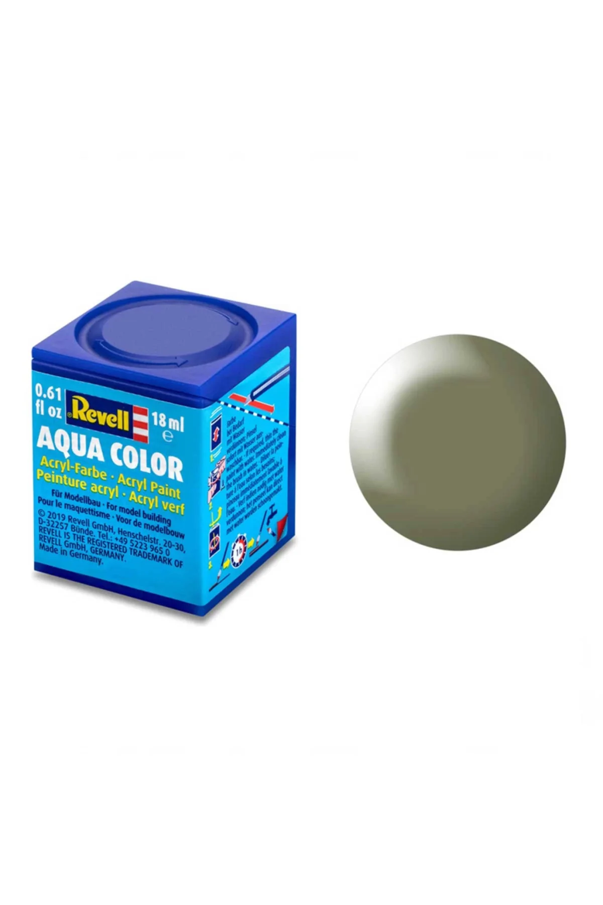 362 - Aqua Color Greyish Green Boya- 18 ml