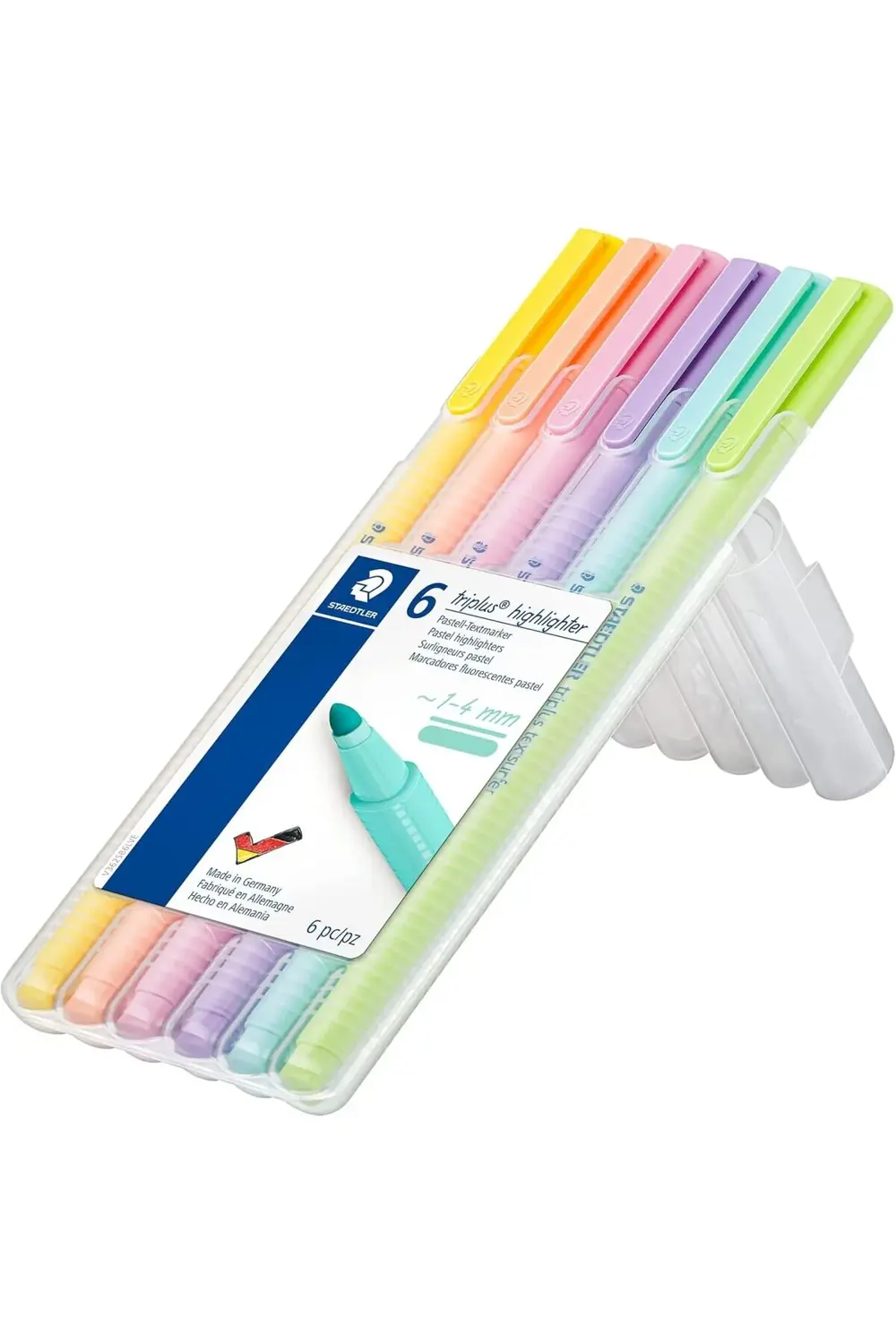 362 CSB6 Triplus Textsurfer Pastel Fosforlu 6'Lı Set 1190698