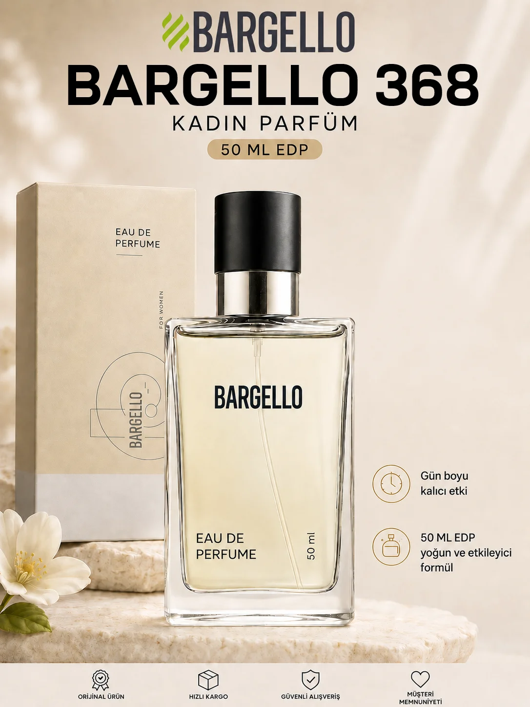 368 Kadın 50 Ml Parfüm Edp Orıental