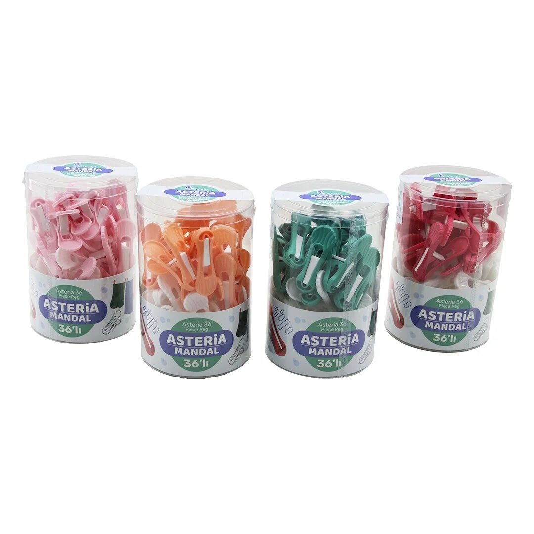 36pcs Yaysız Plastik Renkli Mandal Kutulu Bx40 Fiyatı, Yorumları ve Özellikleri