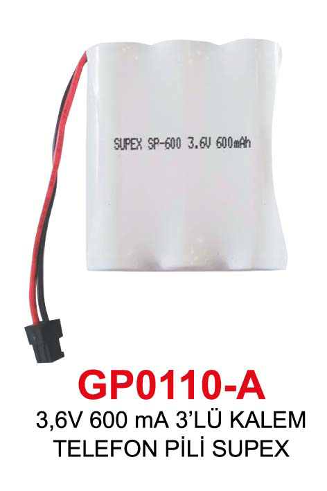 Cfl 3,6V 600 Ma 3’Lü Kalem Telefon Pili