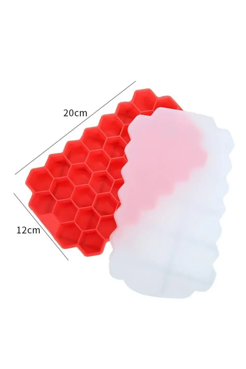 ® 37 Bölmeli Slikon Petek Şeklinde Buz Kalıbı ® 37 Bölmeli Slikon Petek Şeklinde Buz Kalıbı