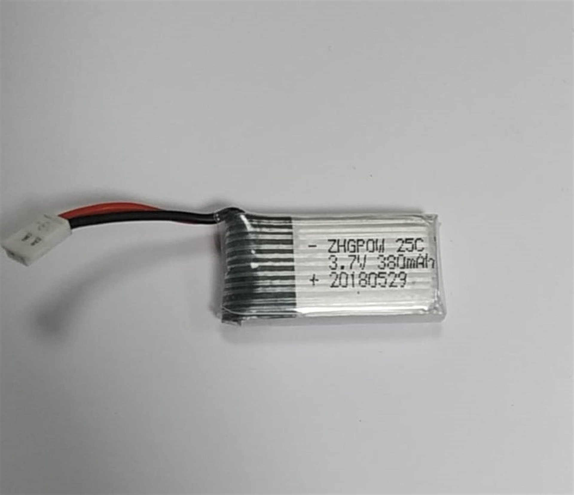 Herz 3,7 V Li-Po 380 Mah. (10C) Pil