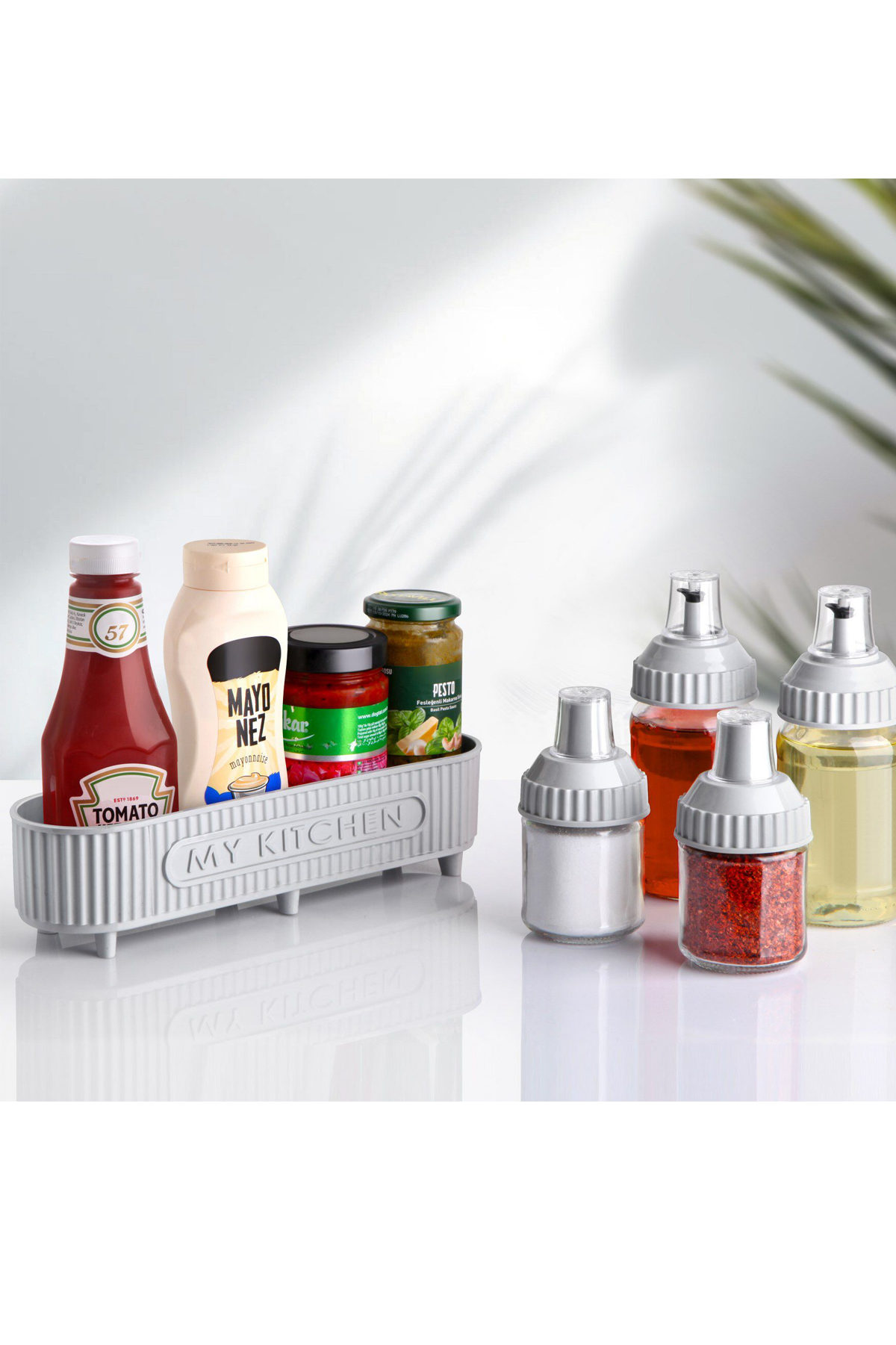 Just Cheap Store 370 Cc Yağlık Tuzluk Seti Emn3383